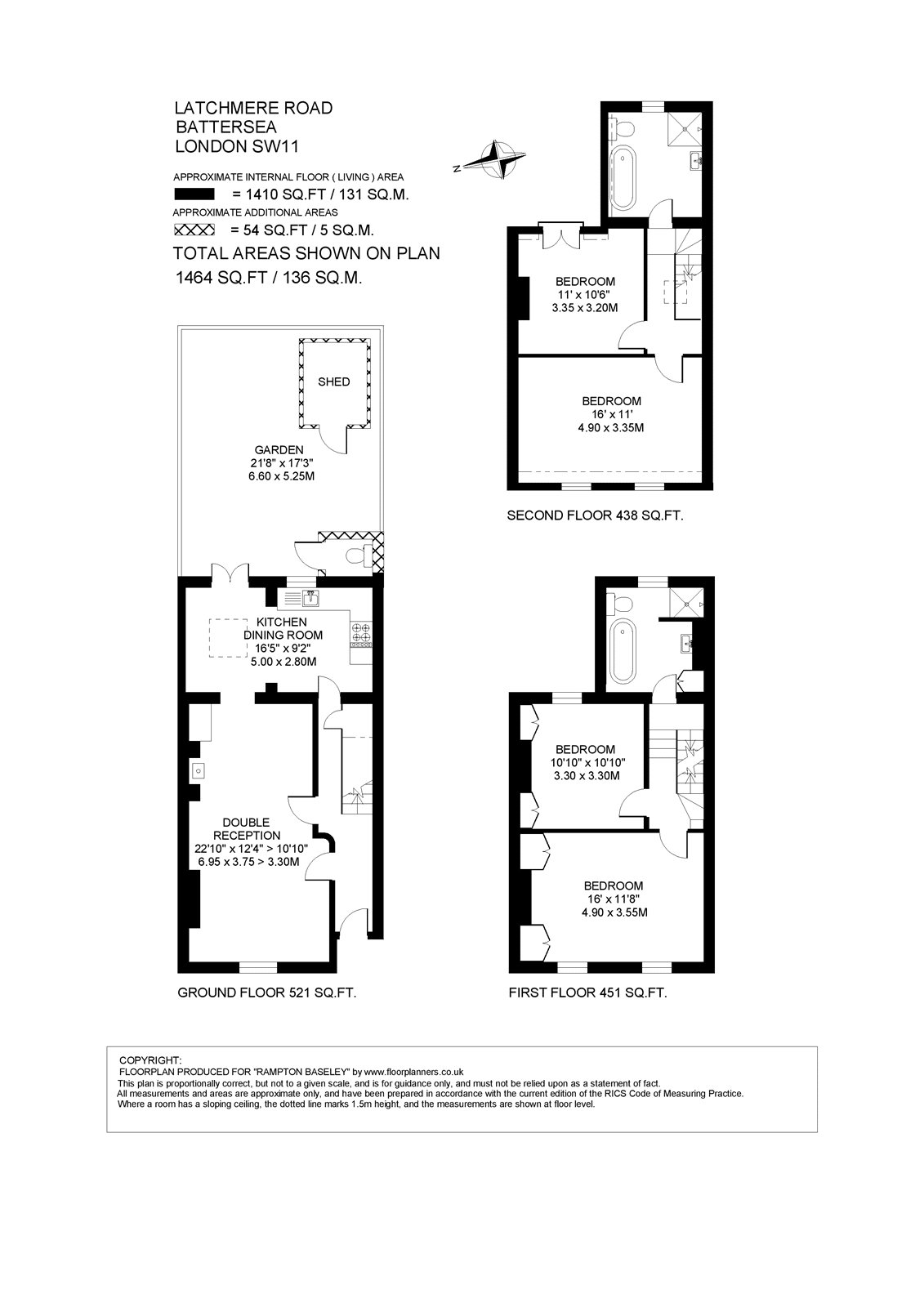 79, Latchmere Road, London floorplan