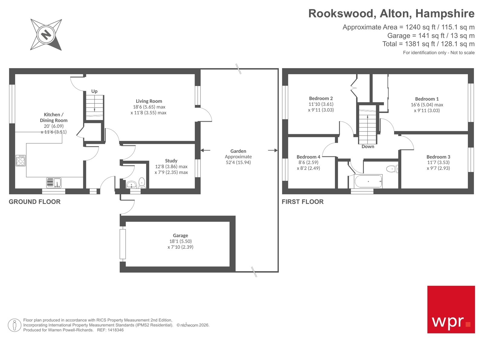 31, Rookswood, Hampshire floorplan