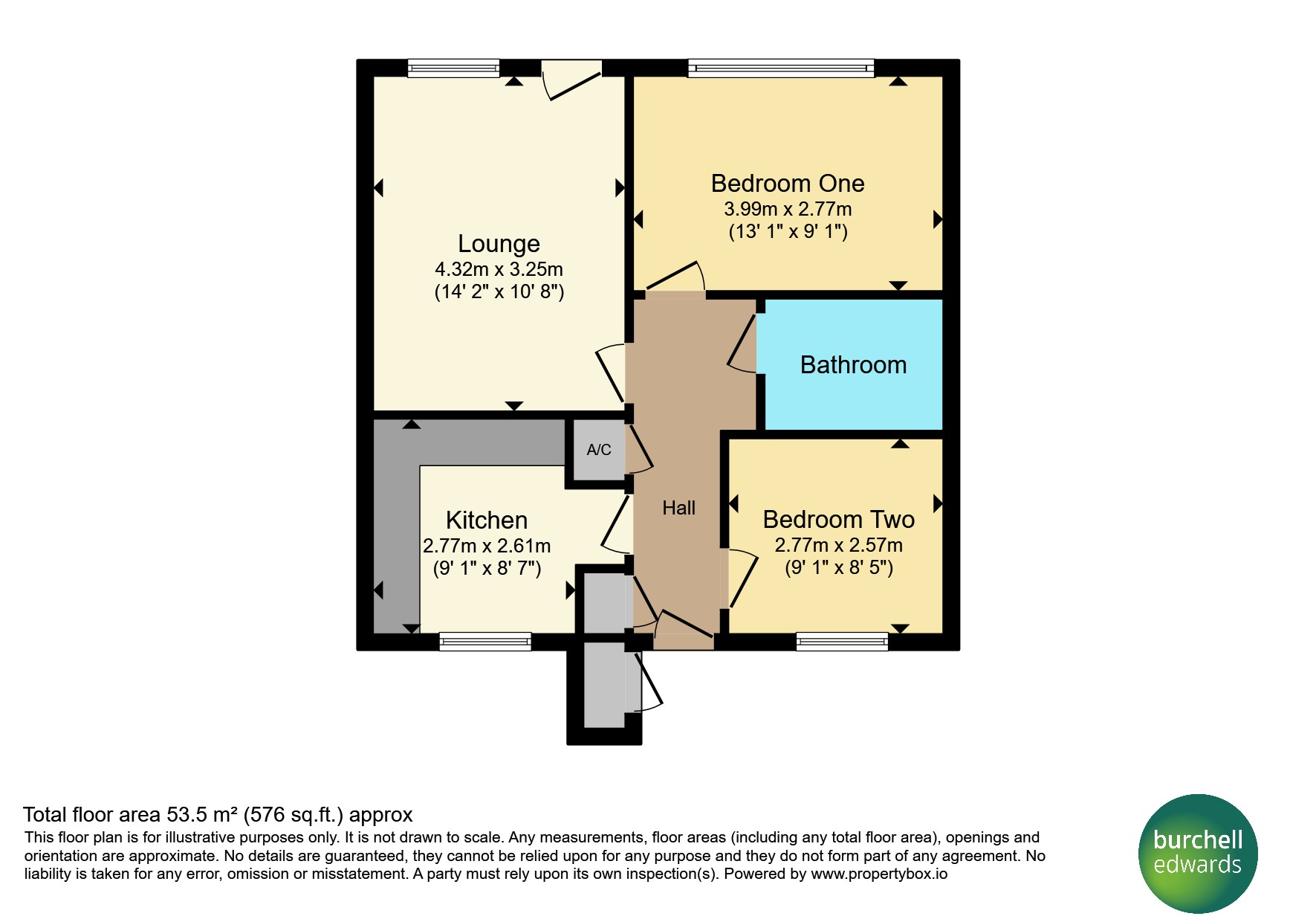 25, Wyegate Close, Birmingham floorplan