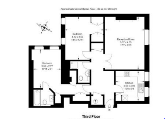 Flat 32, York House, 1, Eastcastle Street, London floorplan