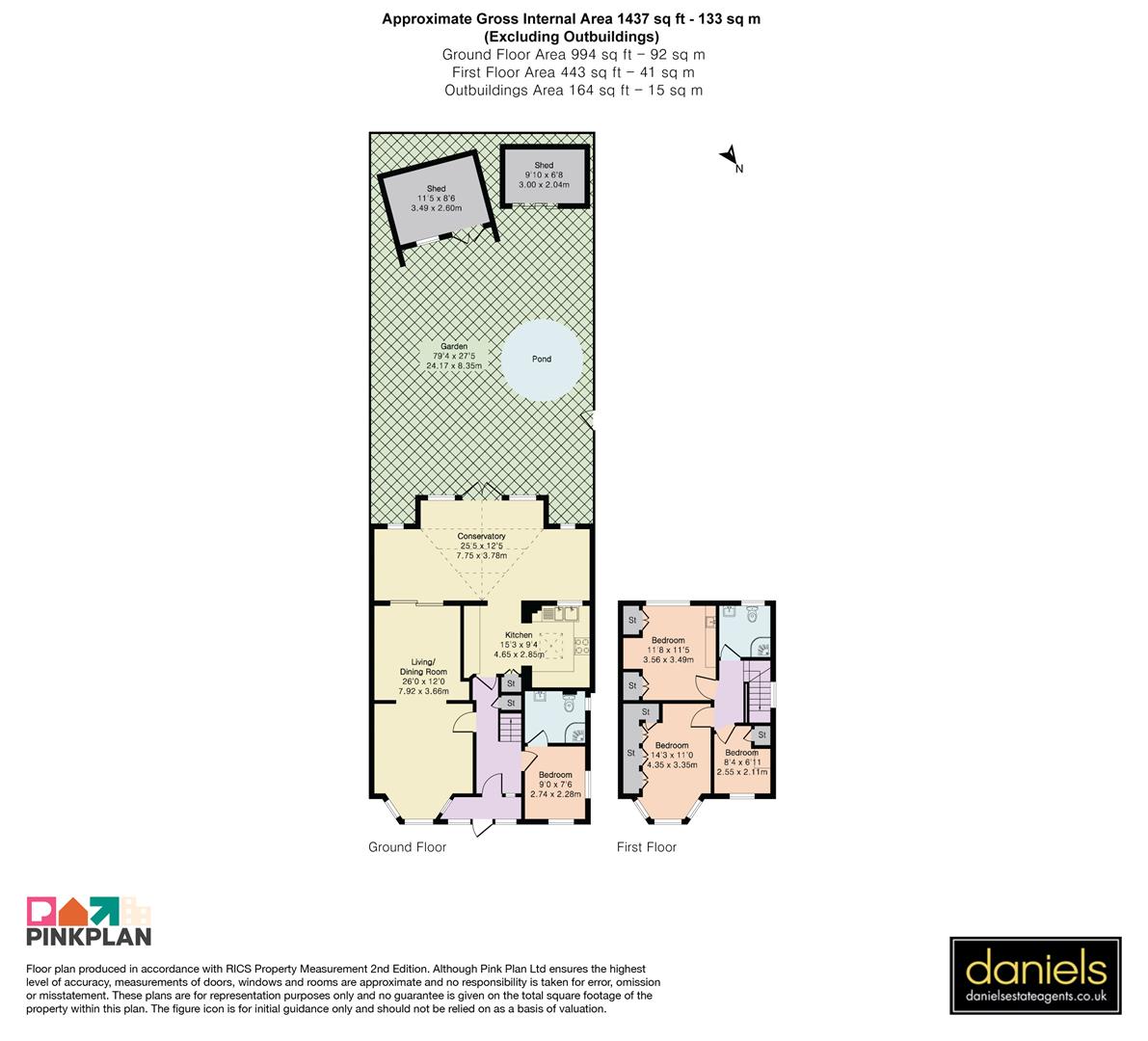 203, Whitton Avenue East, Greenford floorplan