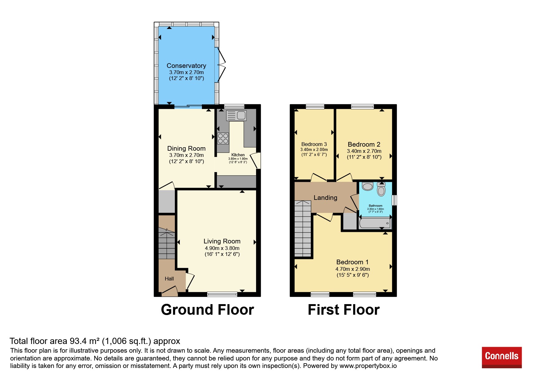 115, Charnwood Road, Leicester floorplan