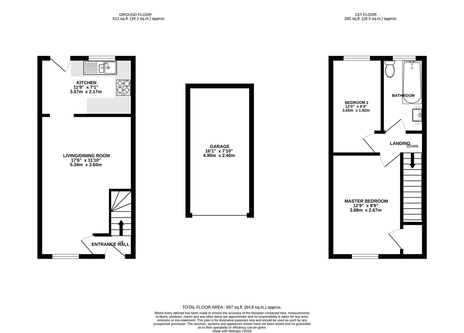 10, Theyer Close, Gloucester floorplan