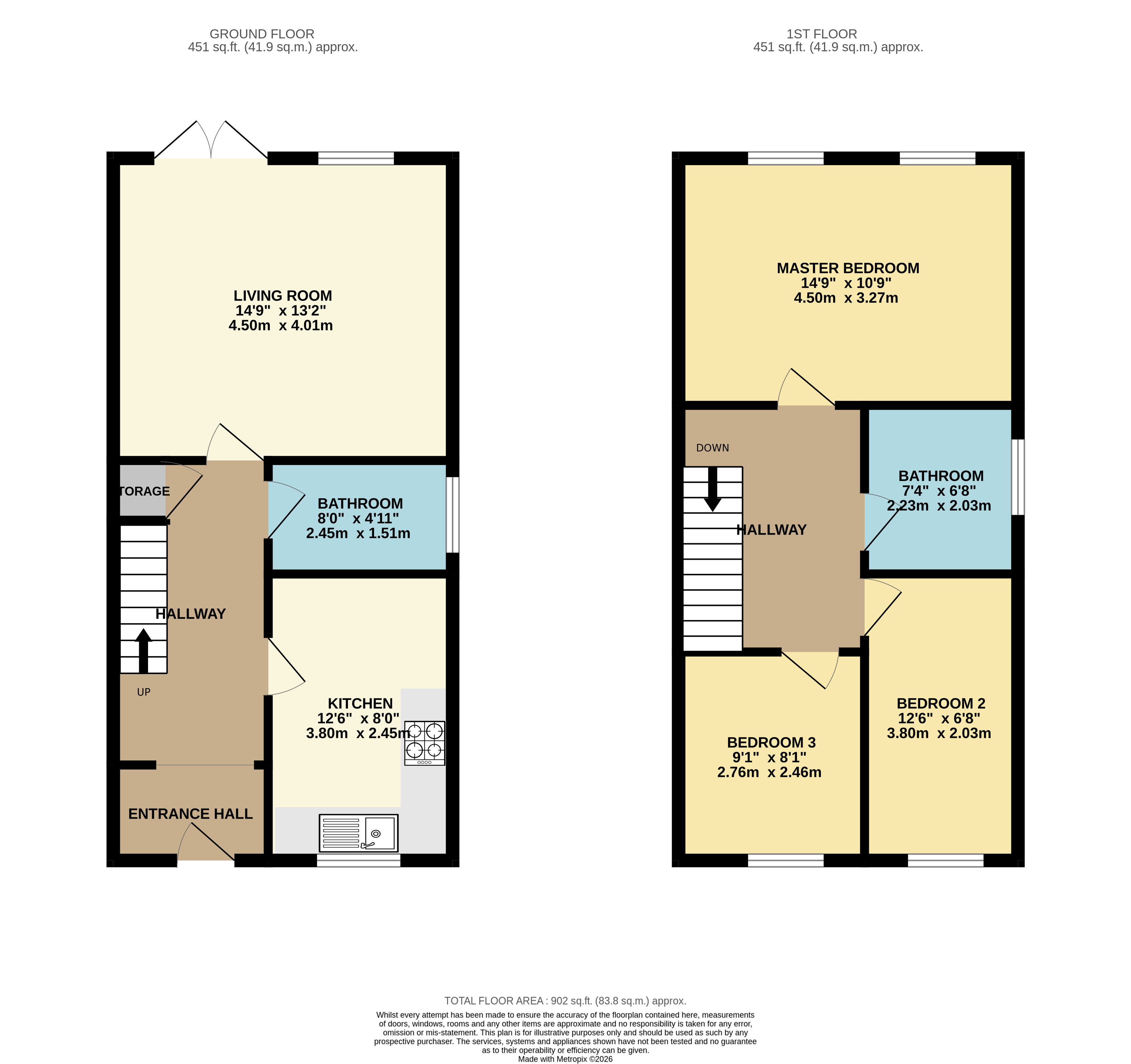 Jennison Close, Greater Manchester floorplan