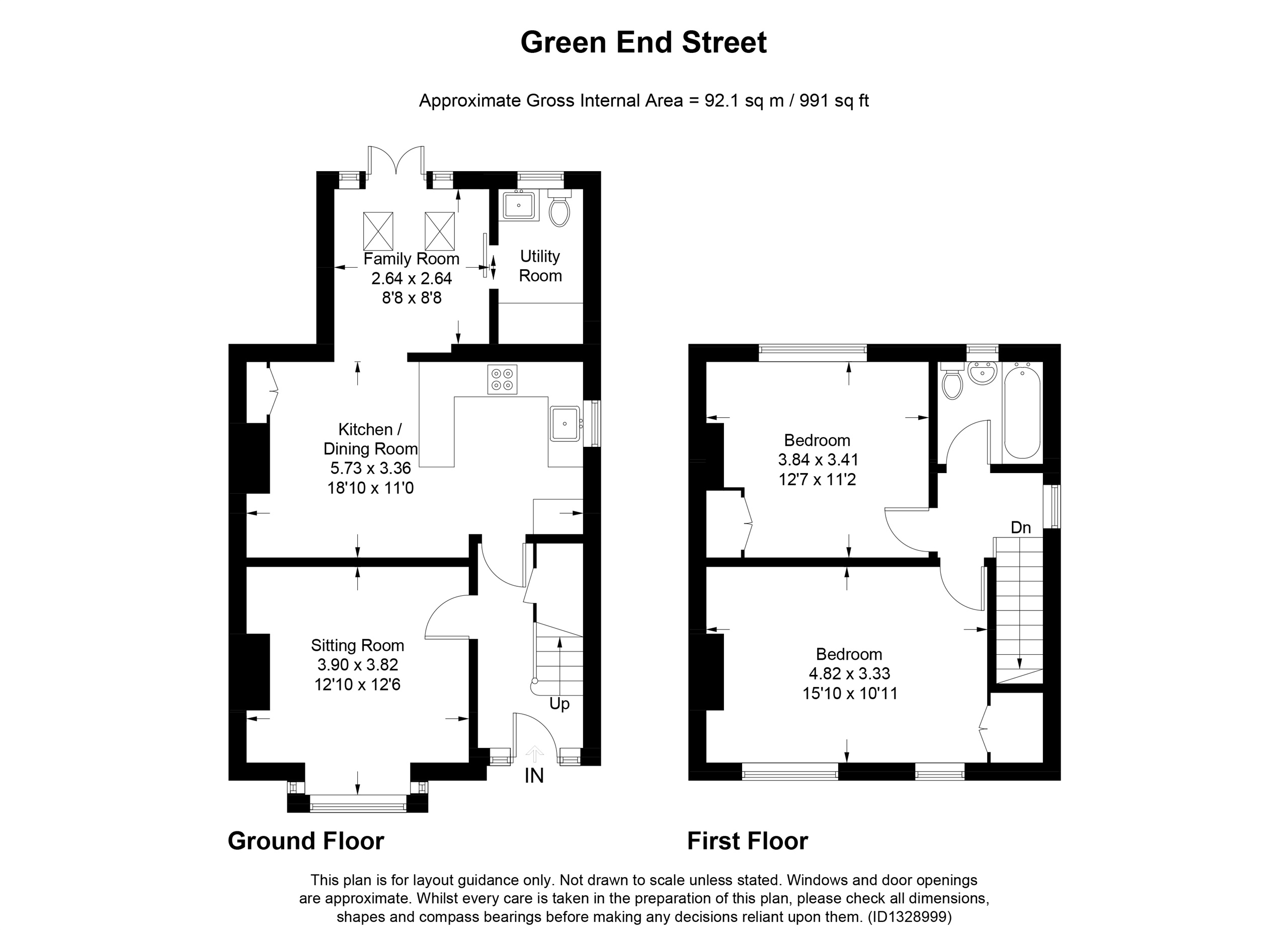 43, Green End Street, Aylesbury floorplan