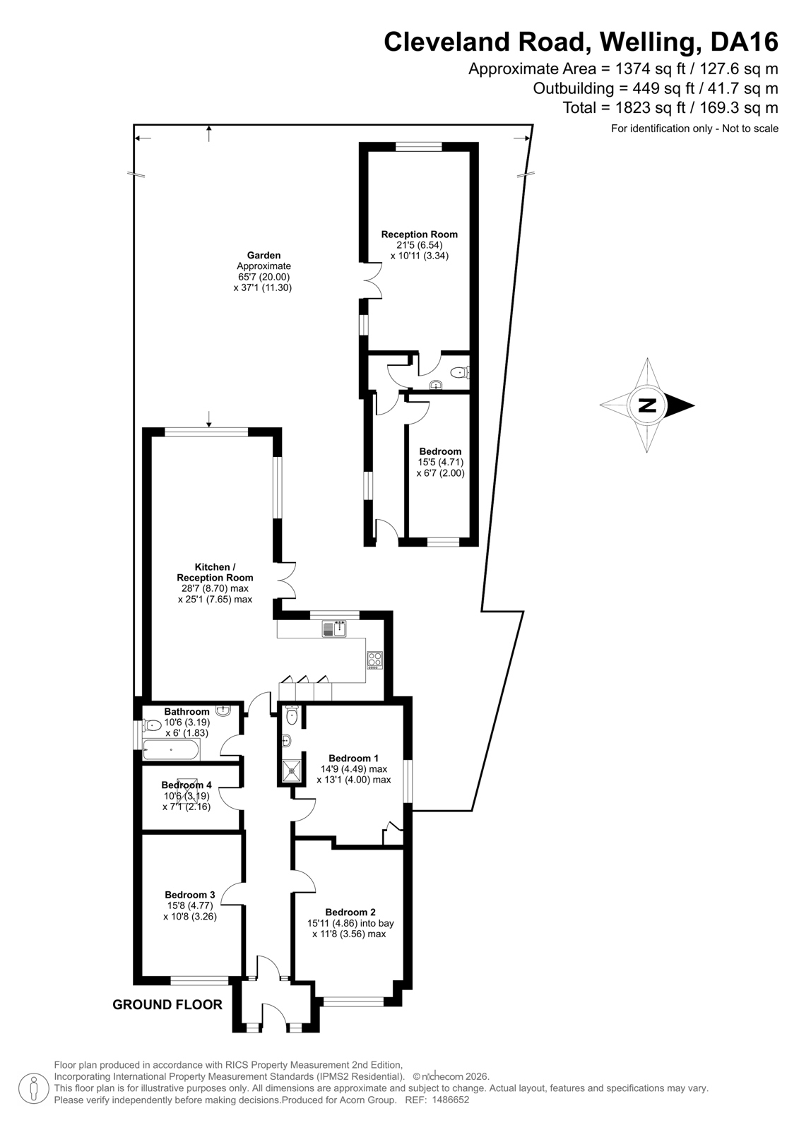 23a, Cleveland Road, Welling floorplan