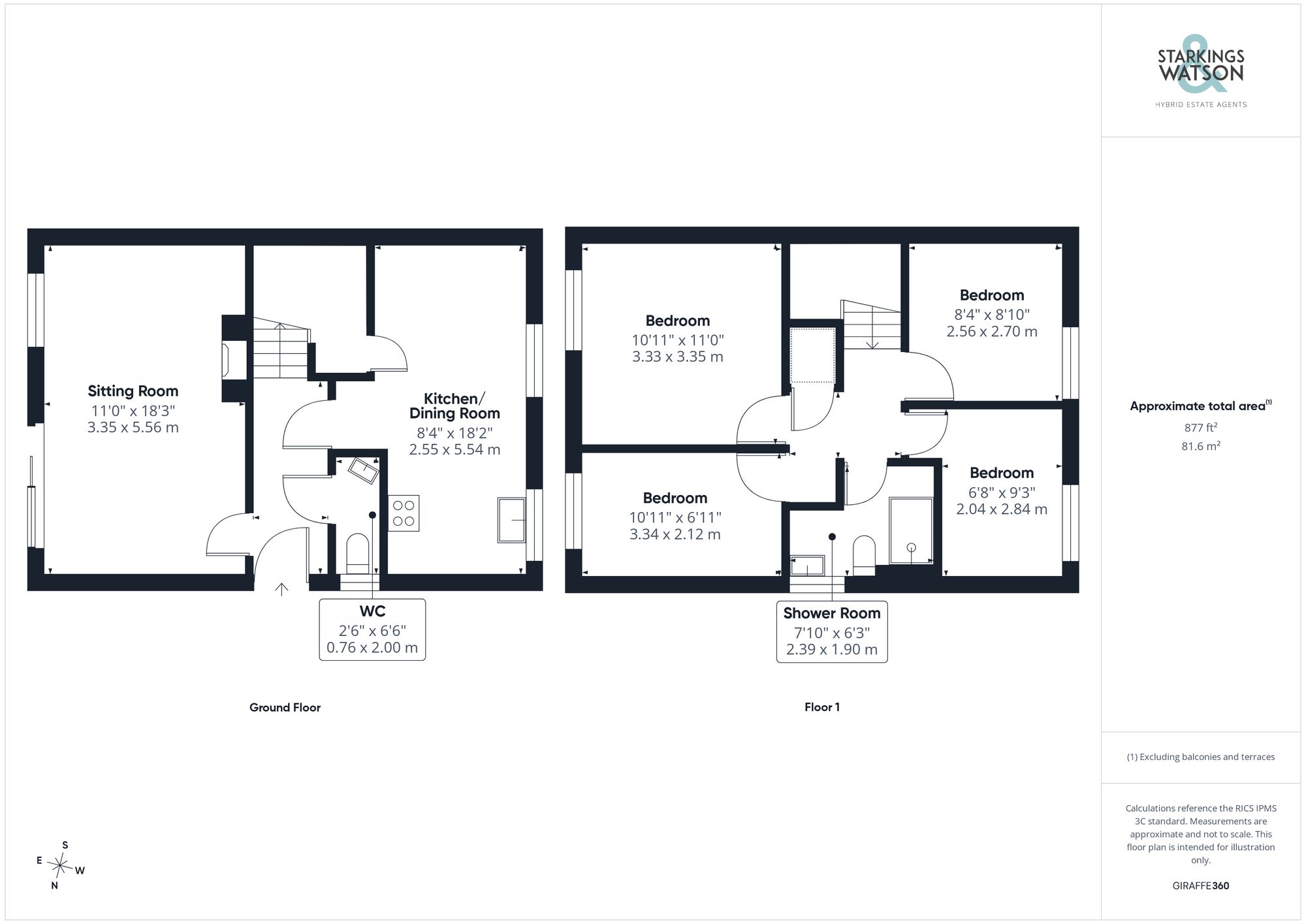 33 Braithwait Close, Norwich floorplan