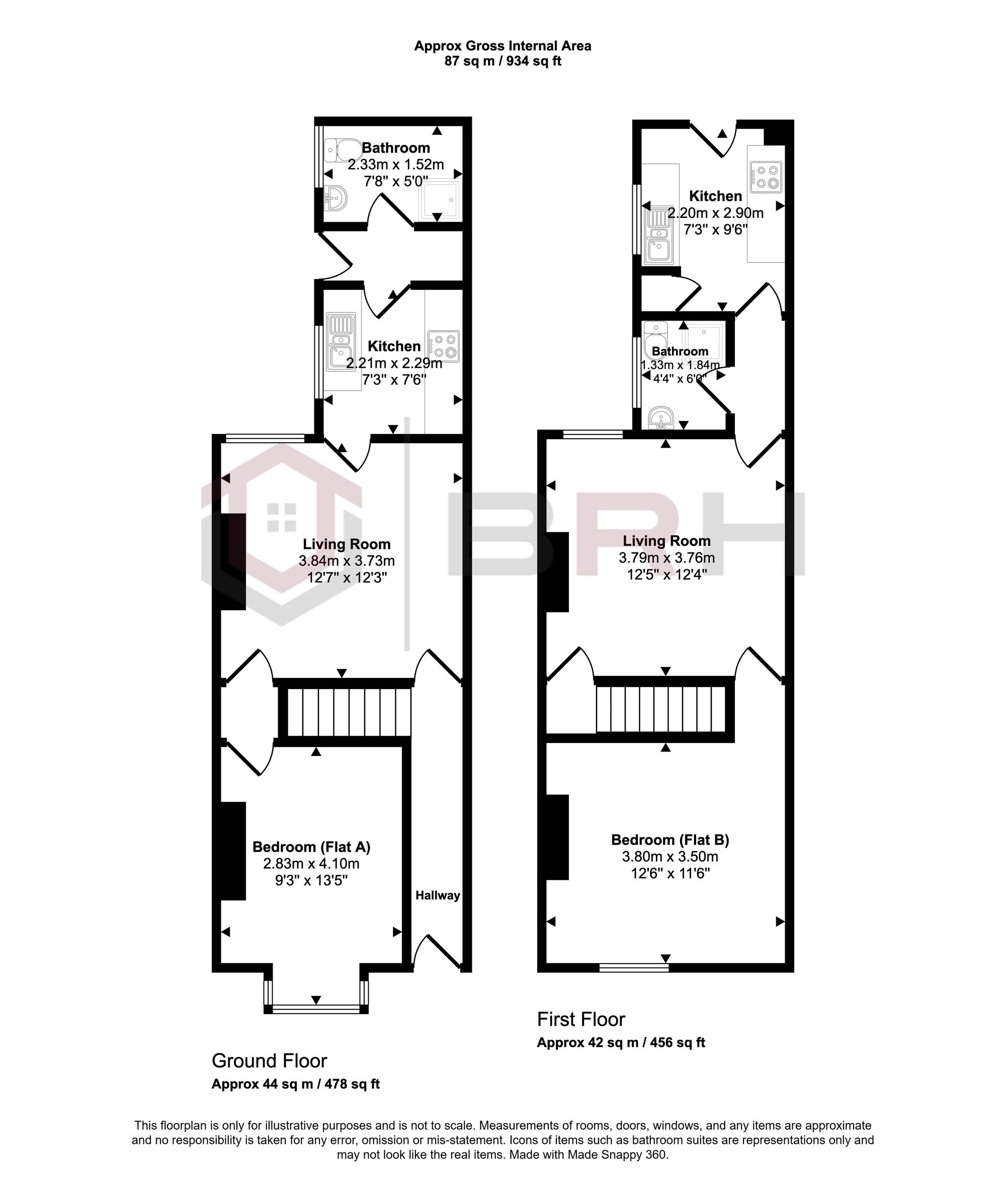 84 Buckingham Street, Scunthorpe floorplan