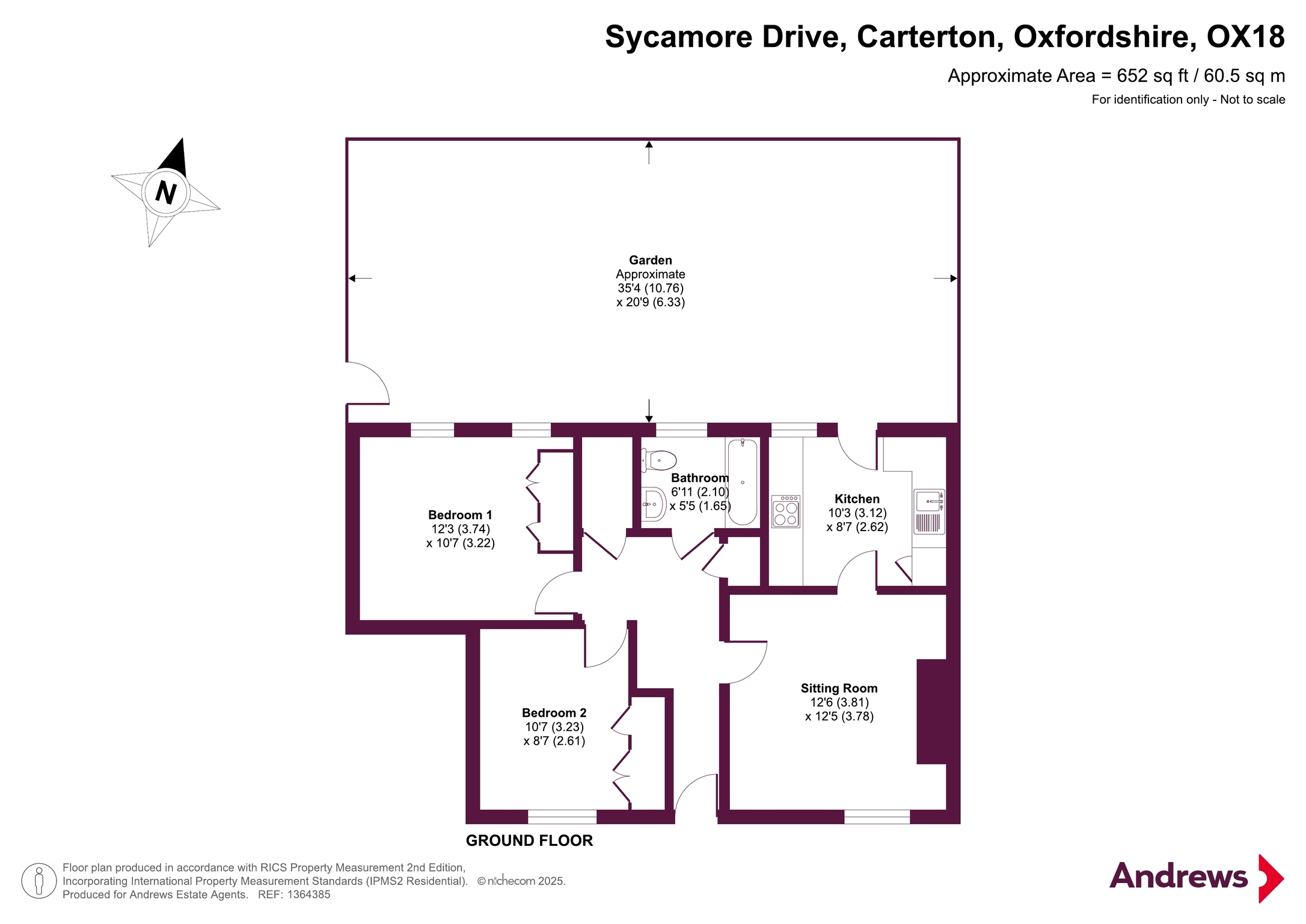 98, Sycamore Drive, Oxfordshire floorplan