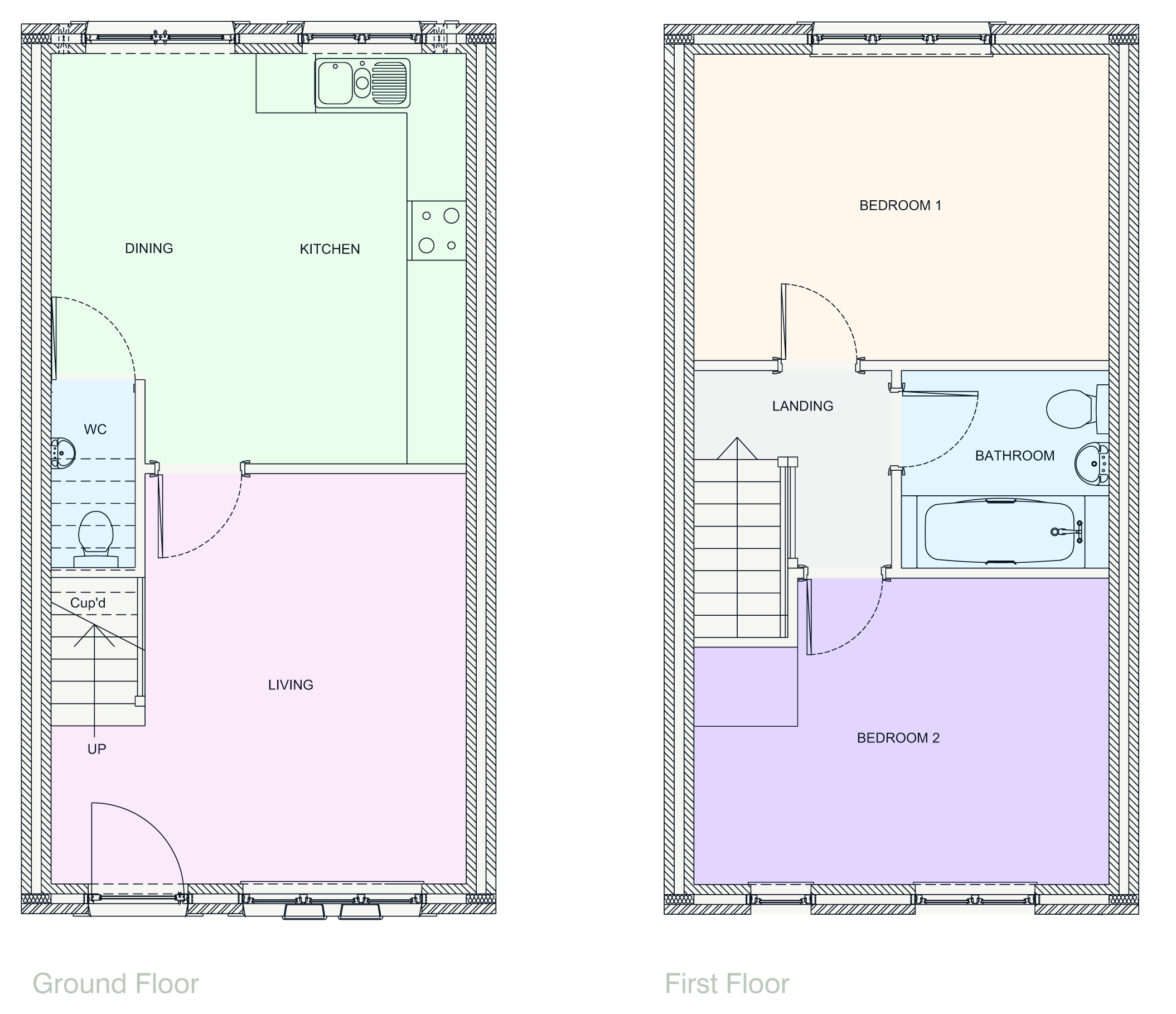 Denfield Lane, Wheatley, Halifax HX3, 2 bedroom mews house for sale