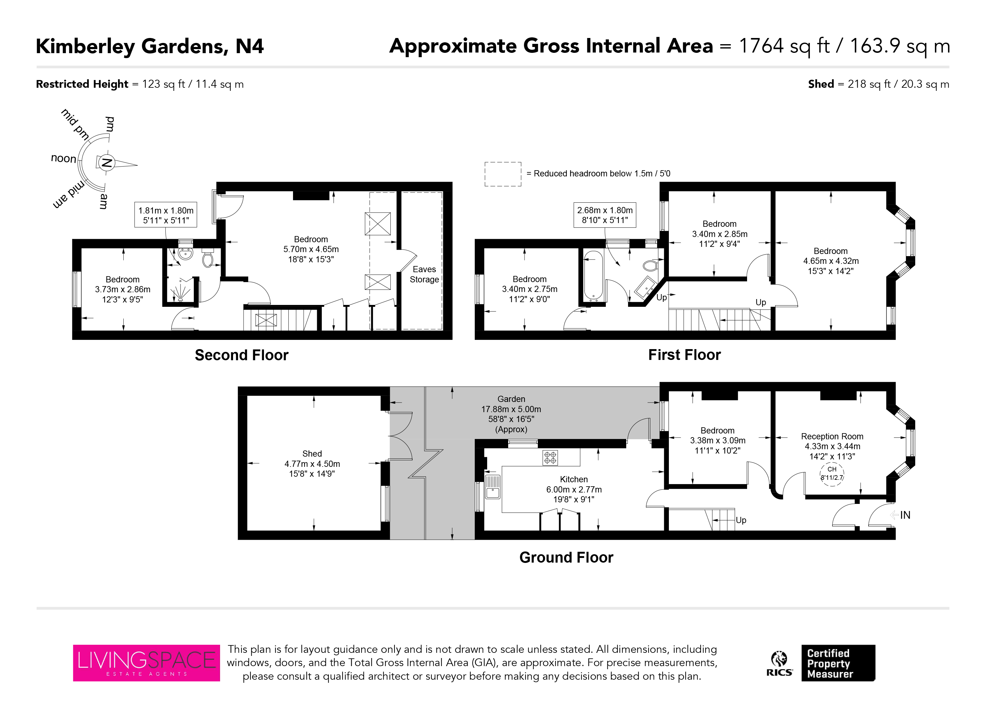 Kimberley Gardens, London floorplan