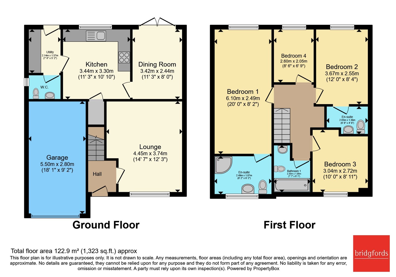 18, Beltony Drive, Cheshire floorplan