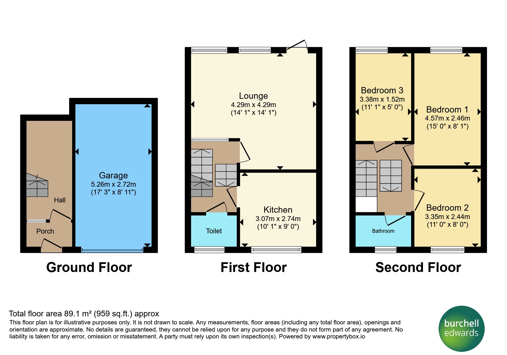 54, Kempton Park Road, Birmingham floorplan