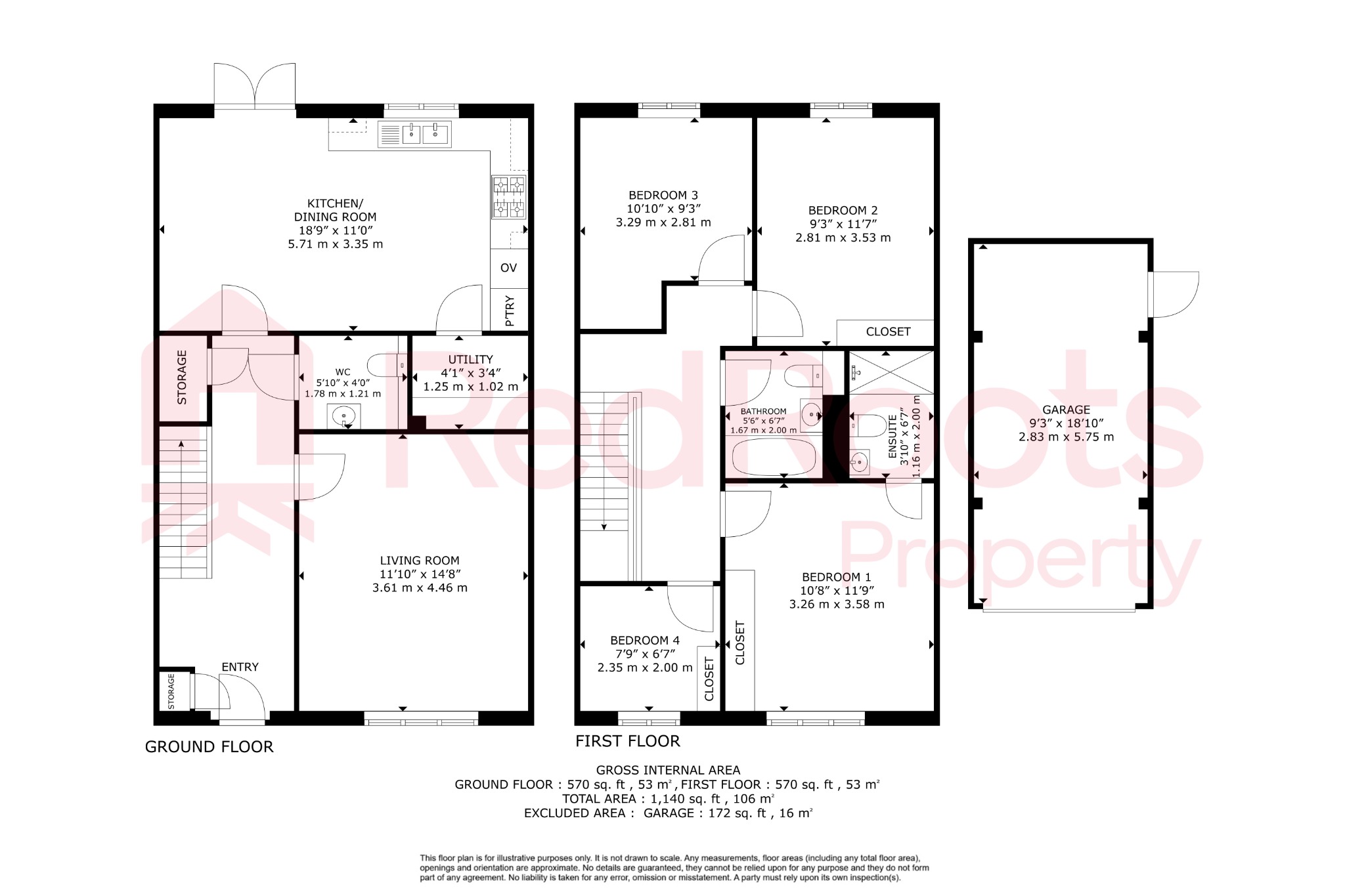 30 Warren Court, Featherstone, West Yorkshire floorplan