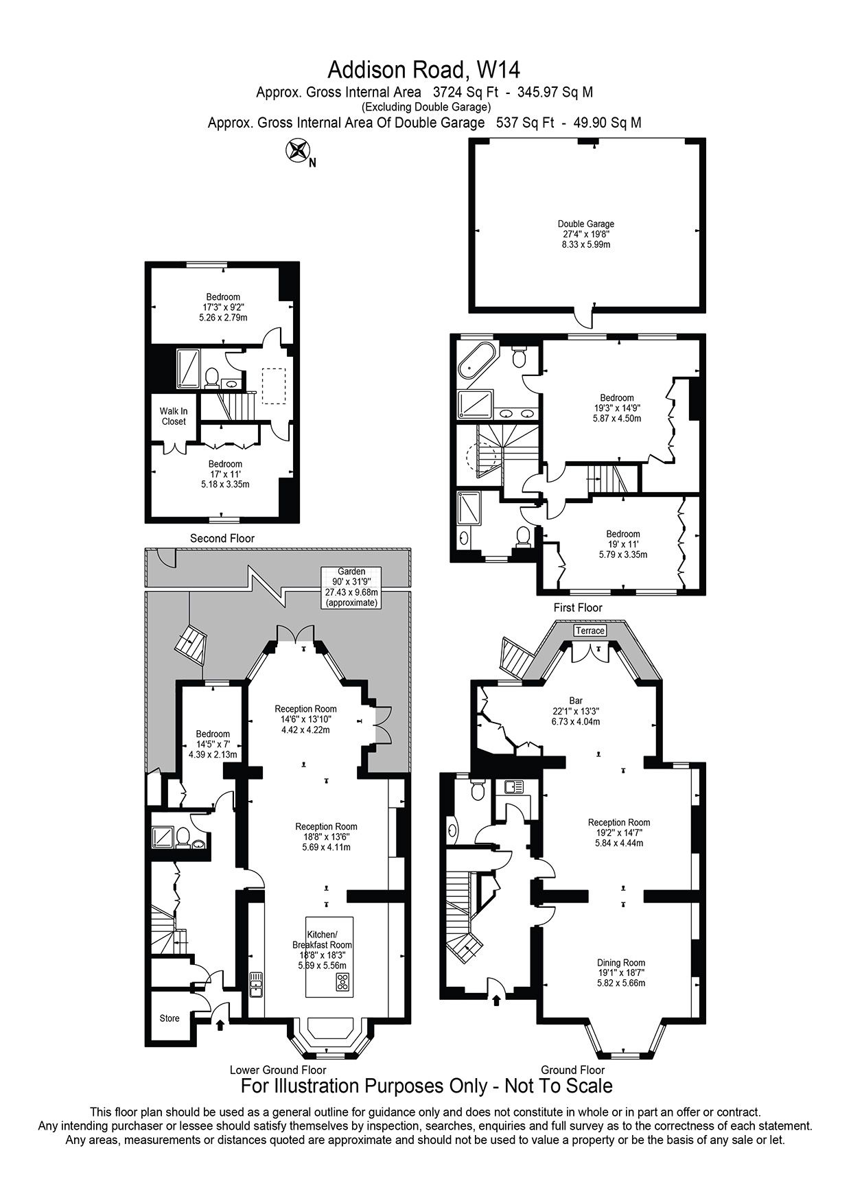 43 Addison Road, London floorplan