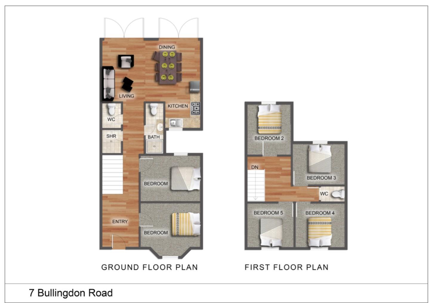 Bullingdon Road, Oxford floorplan