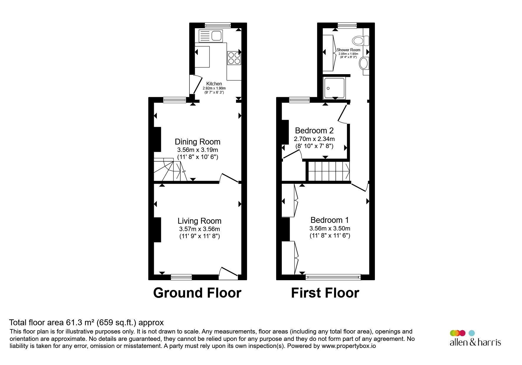 28, Dafford Street, Bath floorplan