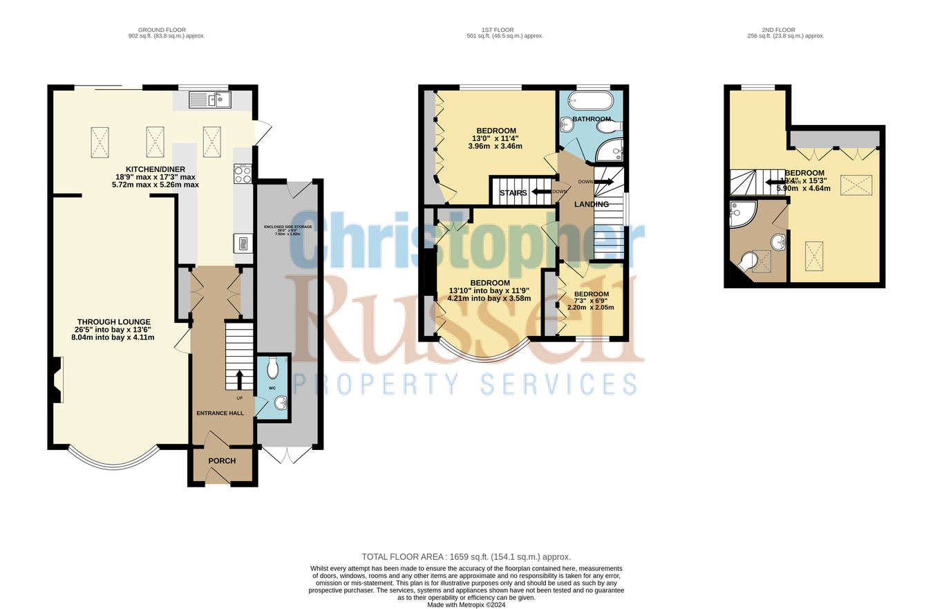 Westwood Lane, Welling floorplan
