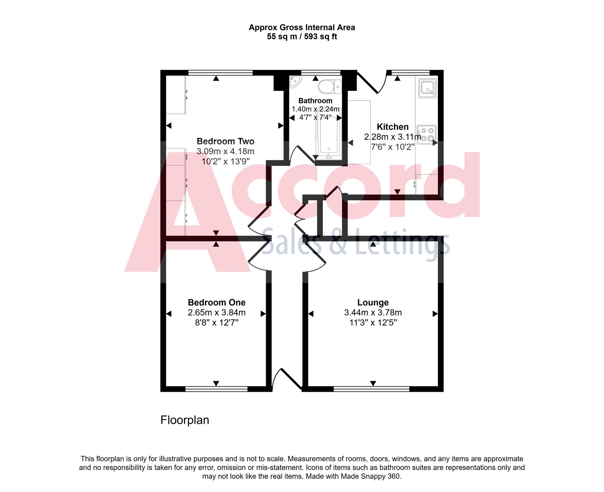 37 Chalforde Gardens, Romford floorplan