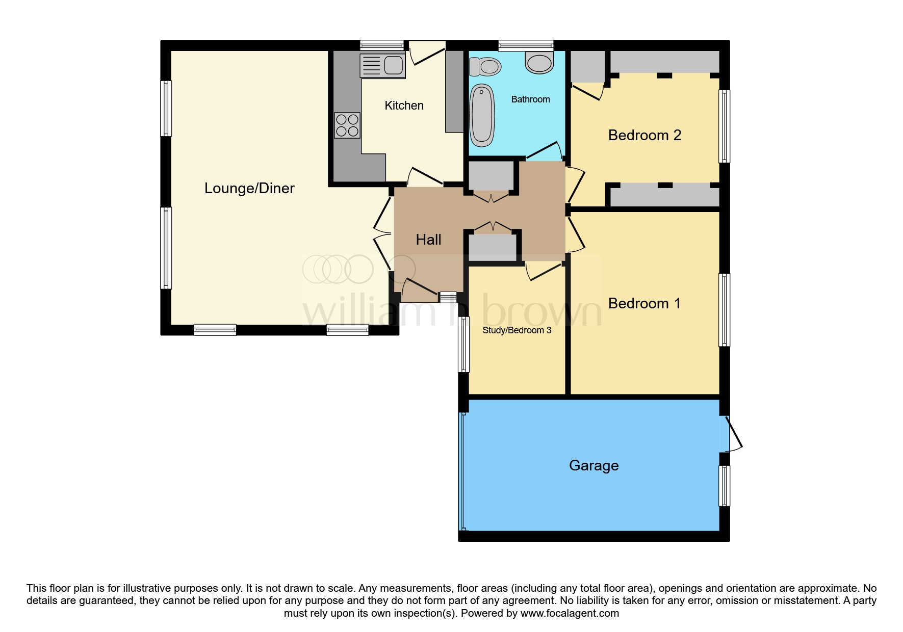 12, Broomhouse Close, Huddersfield floorplan