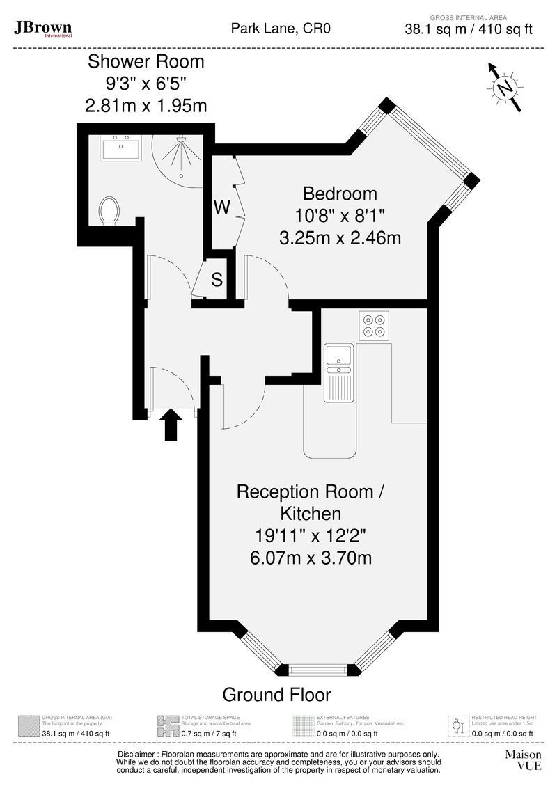 Park Lane, London floorplan