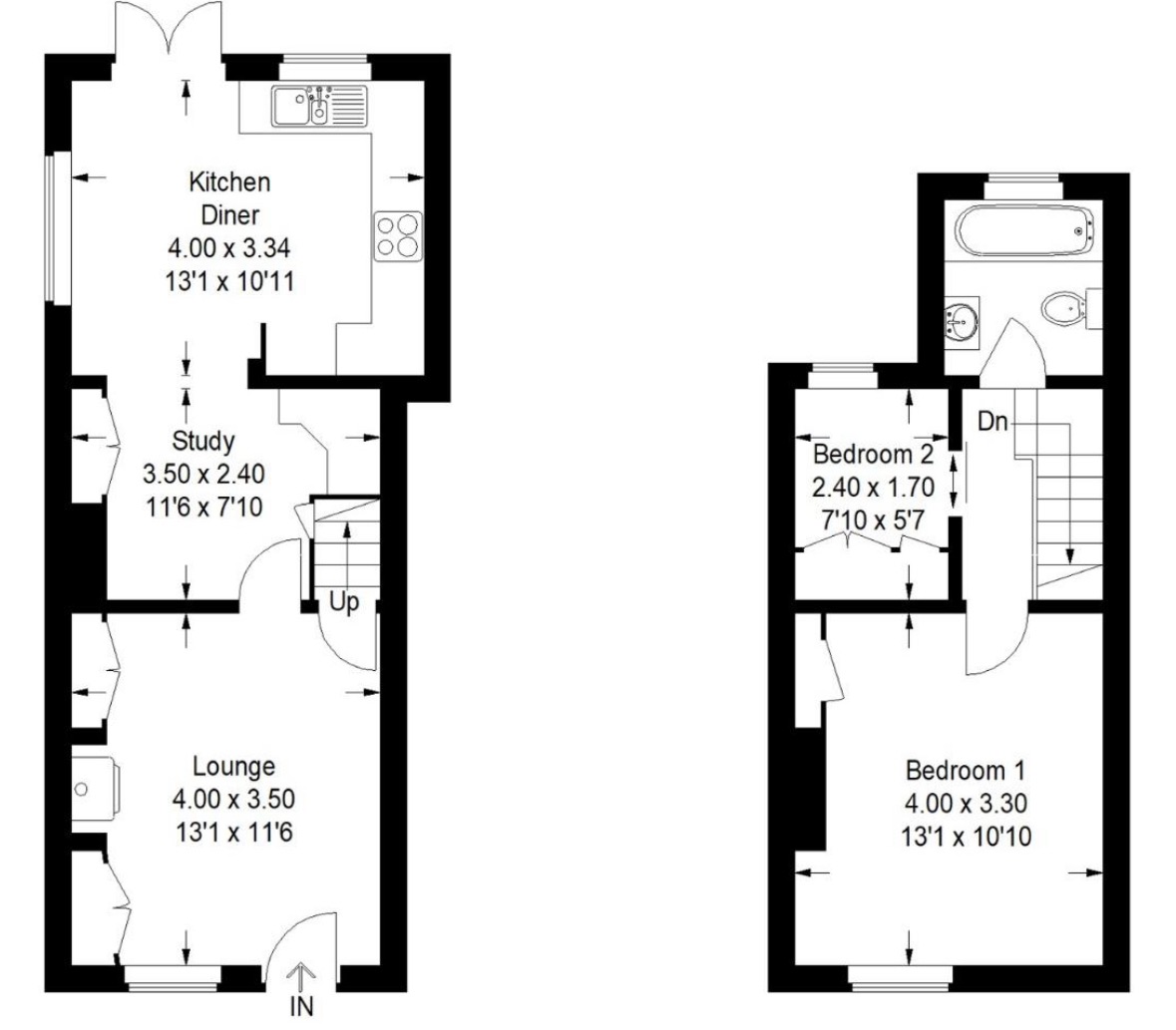 48, London Street, Godmanchester floorplan