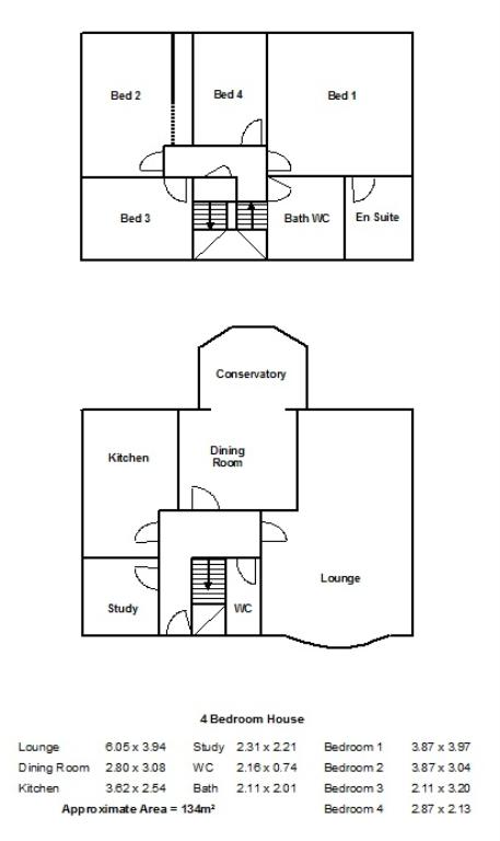 3, Blakewood Close, Feltham floorplan