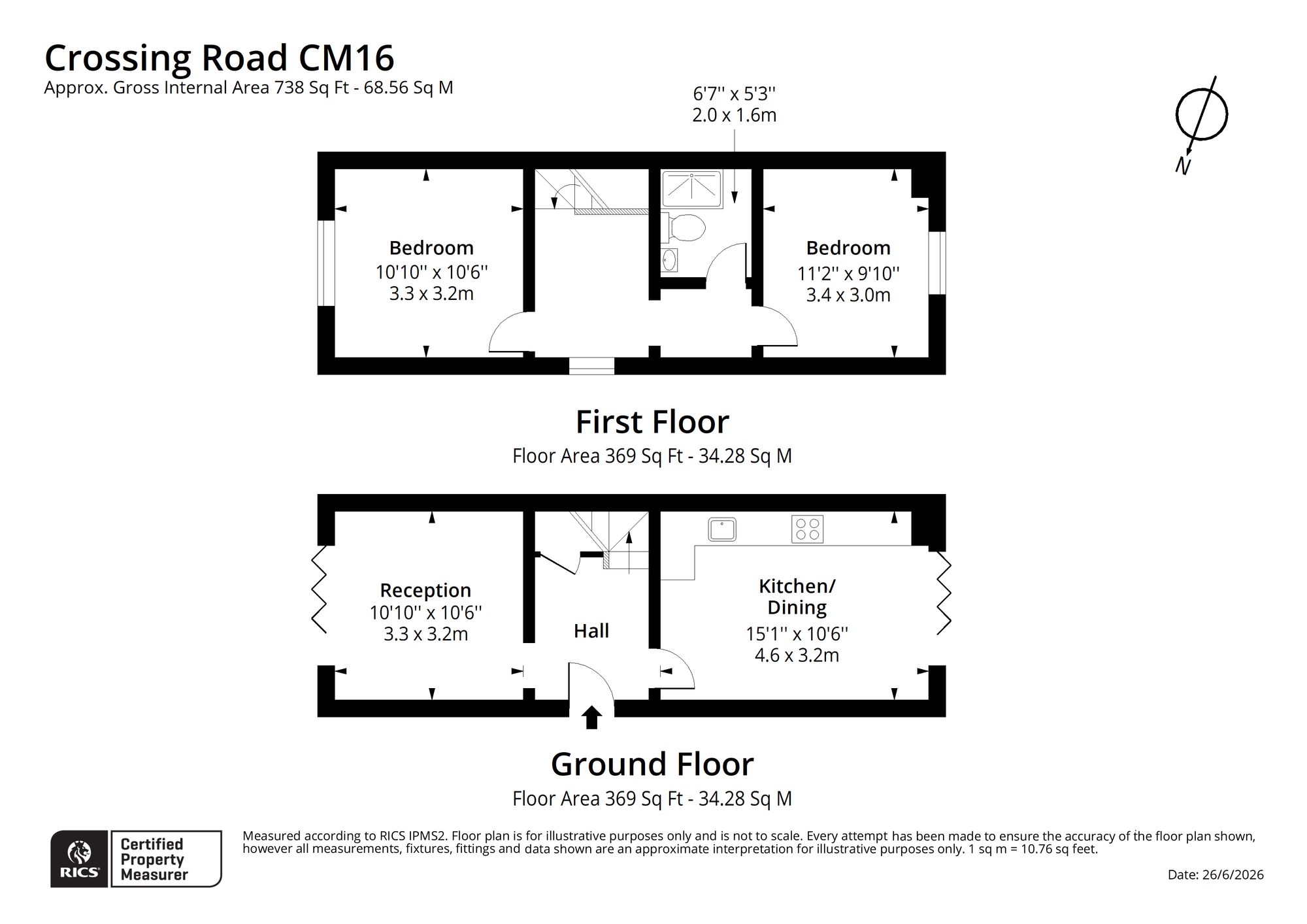 2A Crossing Road, Epping floorplan