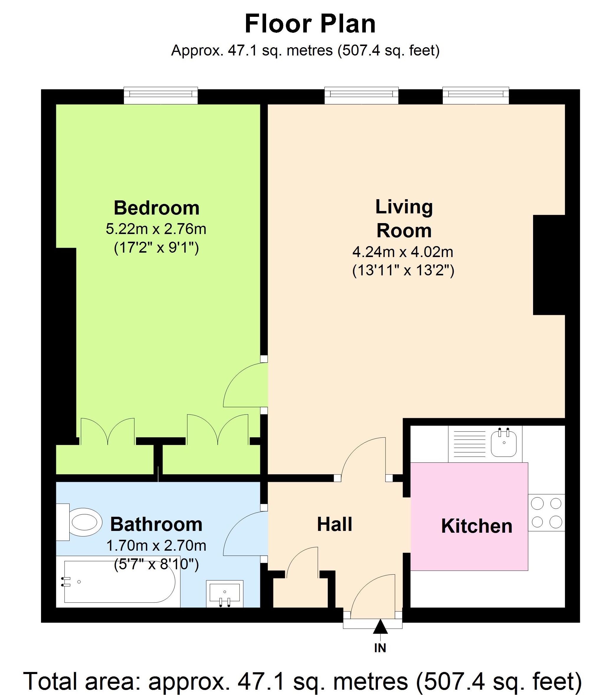 1 Bedrooms Flat for sale in Sussex Square, Brighton BN2