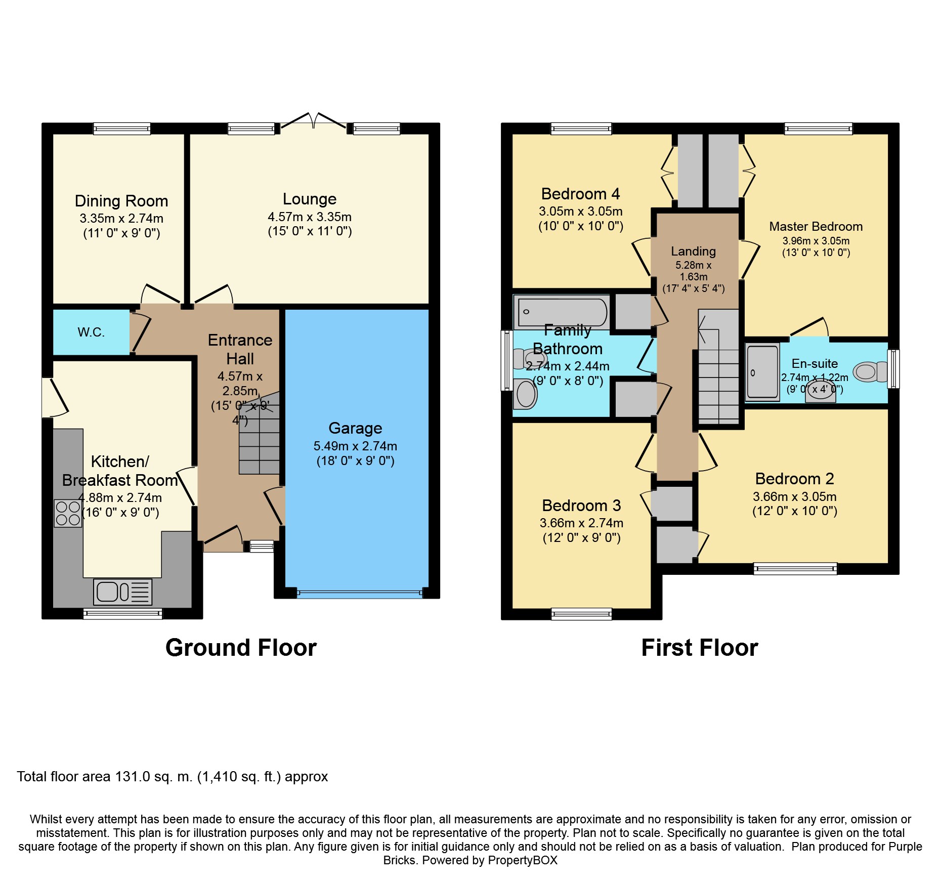 4 Bedrooms Detached house for sale in Bluebell Rise, Grange Park, Northampton NN4