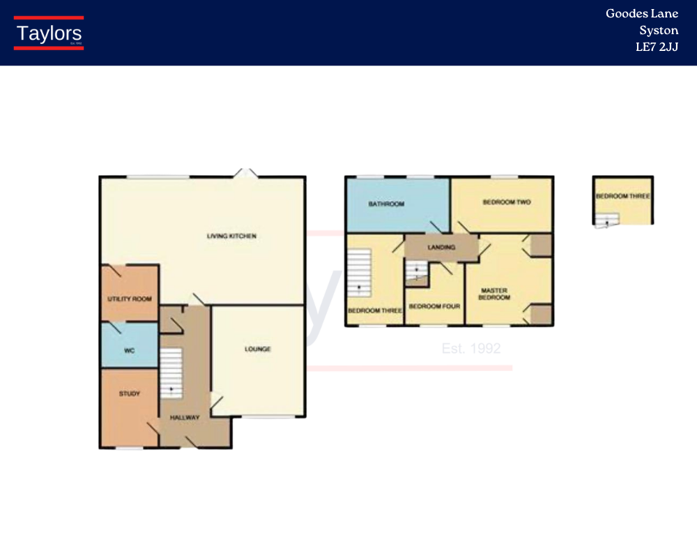 56, Goodes Lane, Leicester floorplan