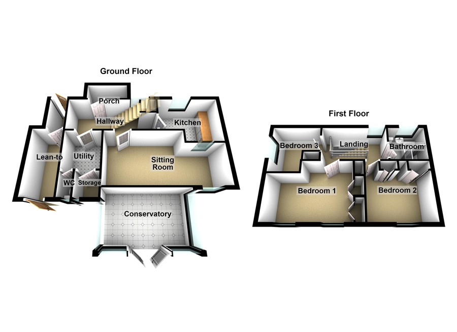 31, Croft Lane, Temple Grafton floorplan