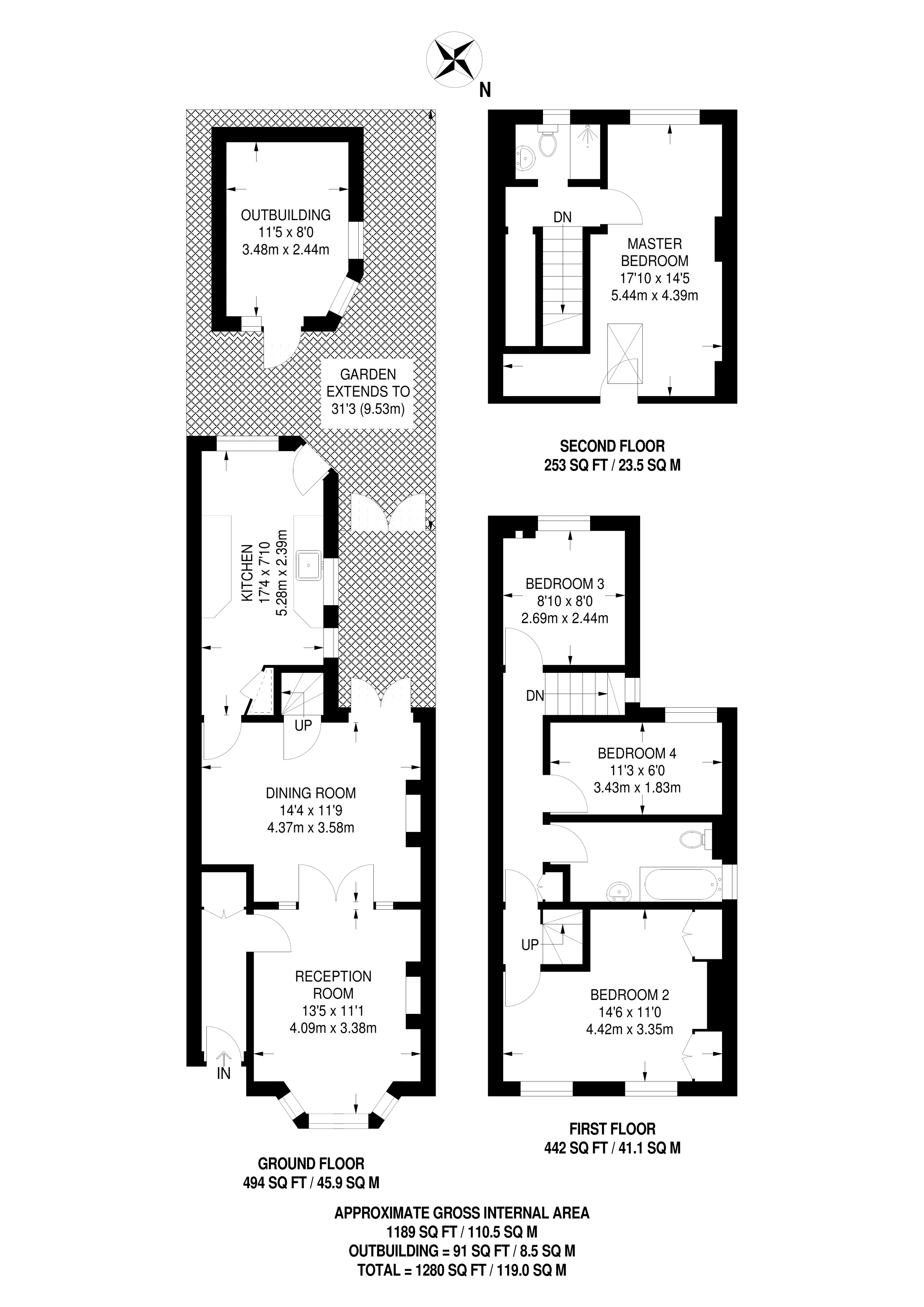 4 Bedrooms  to rent in Blythe Hill Lane, Catford SE6