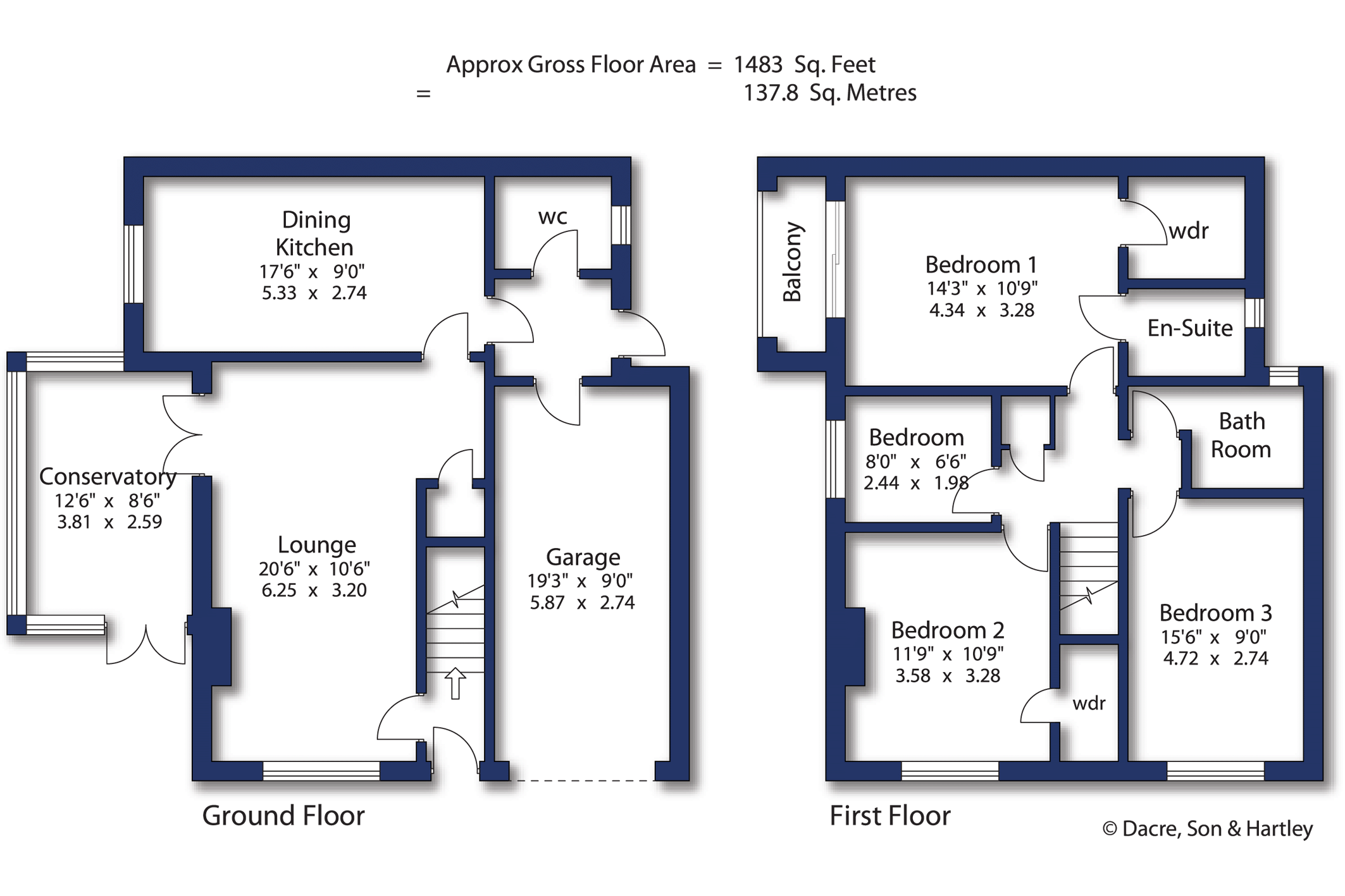 3, East Causeway Crescent, West Yorkshire floorplan