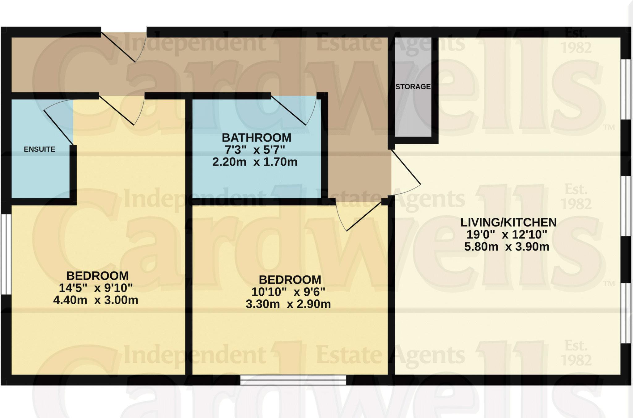 28, Lock View, Manchester floorplan