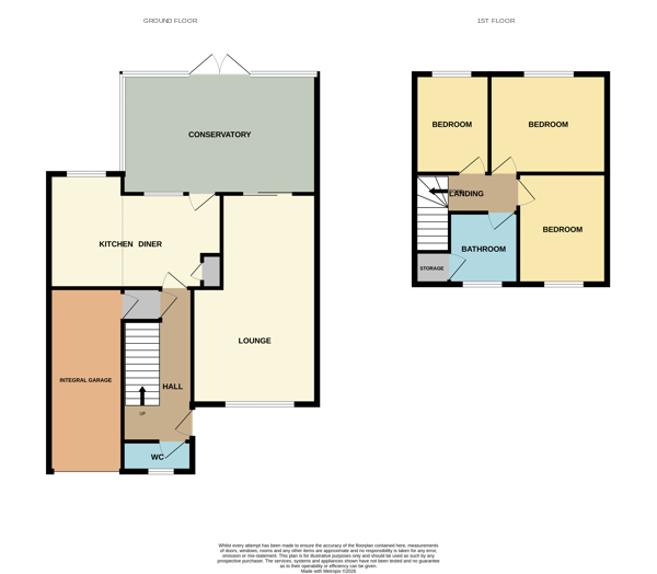 20, Gaywood Close, Great Yarmouth floorplan