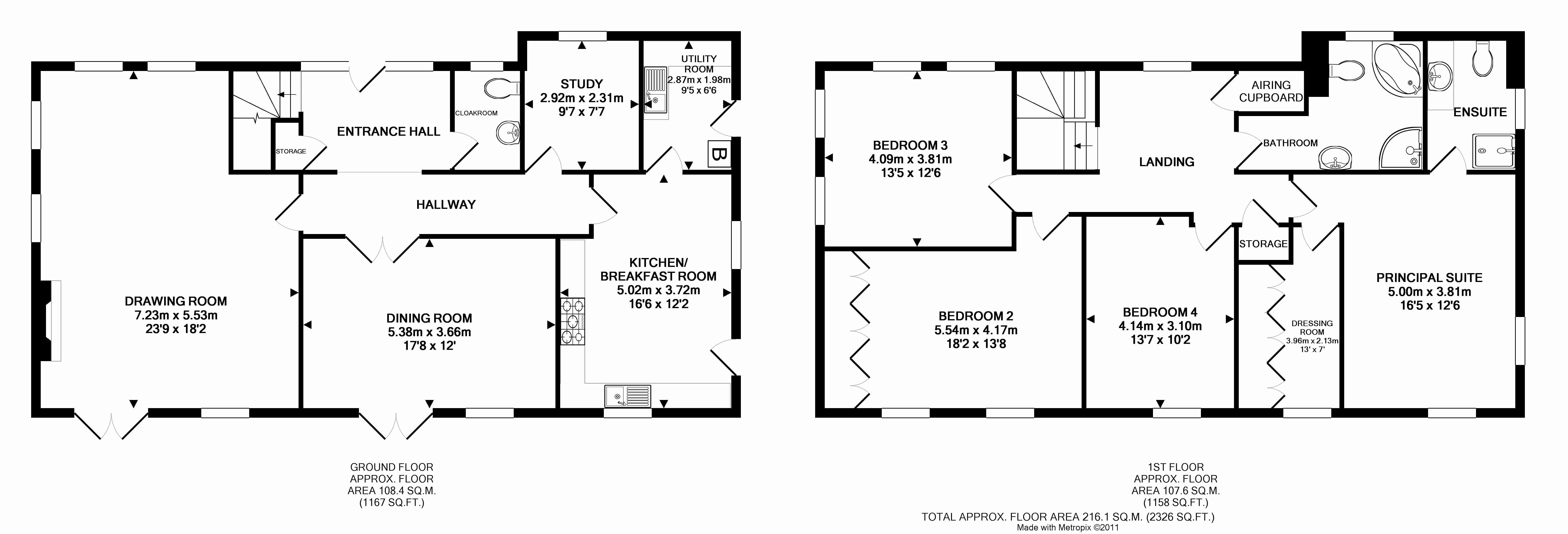 Salters House, 6, Salter Hall Mews, Sudbury floorplan