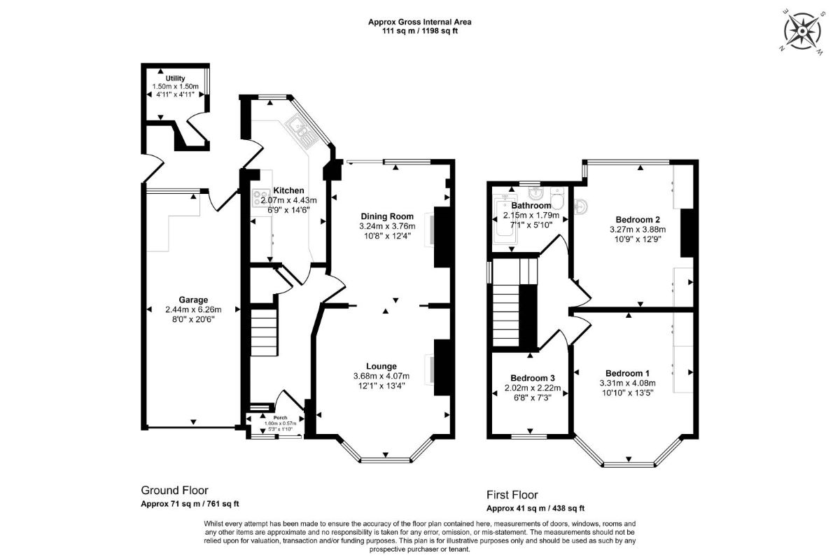 Dunkery Road, London floorplan