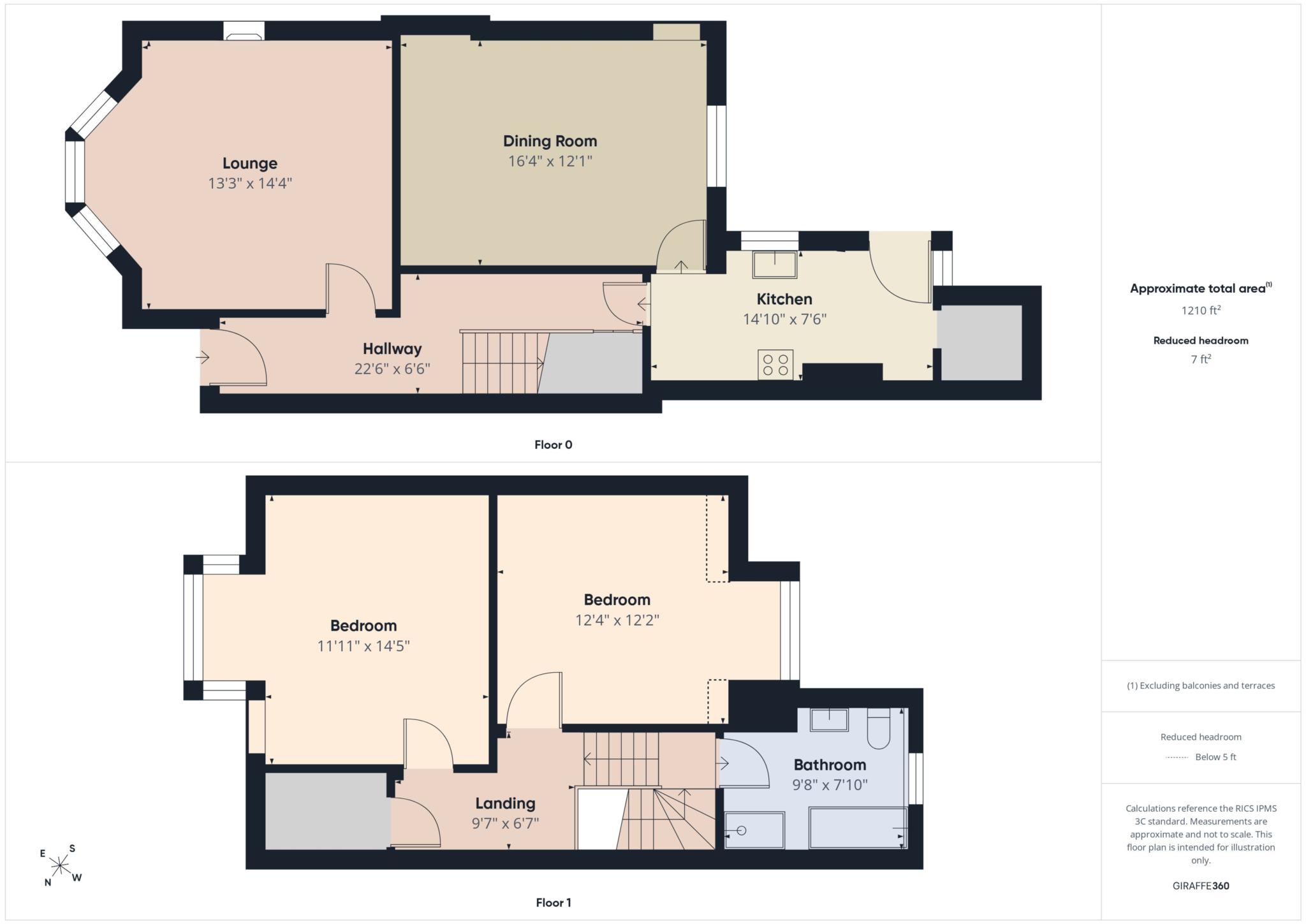 7, School Road, Wishaw floorplan