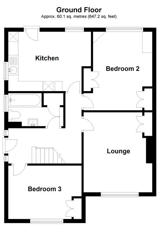 3 Bedrooms Semi-detached bungalow for sale in Bramble Rise, Westdene, Brighton, East Sussex BN1