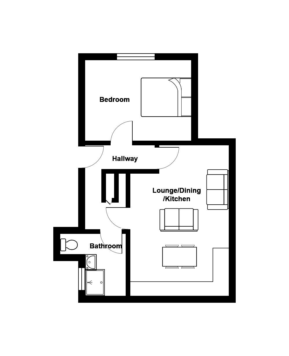 1 Bedrooms Flat for sale in Llantrisant Road, Graig, Pontypridd CF37