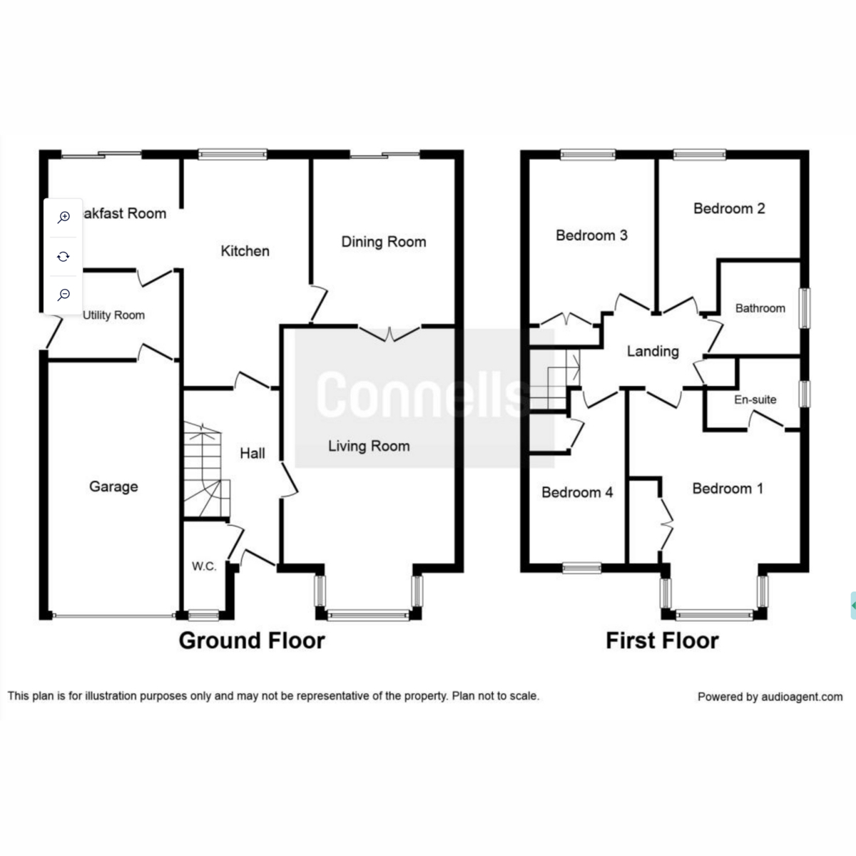 15A, Crowborough Lane, Milton Keynes floorplan