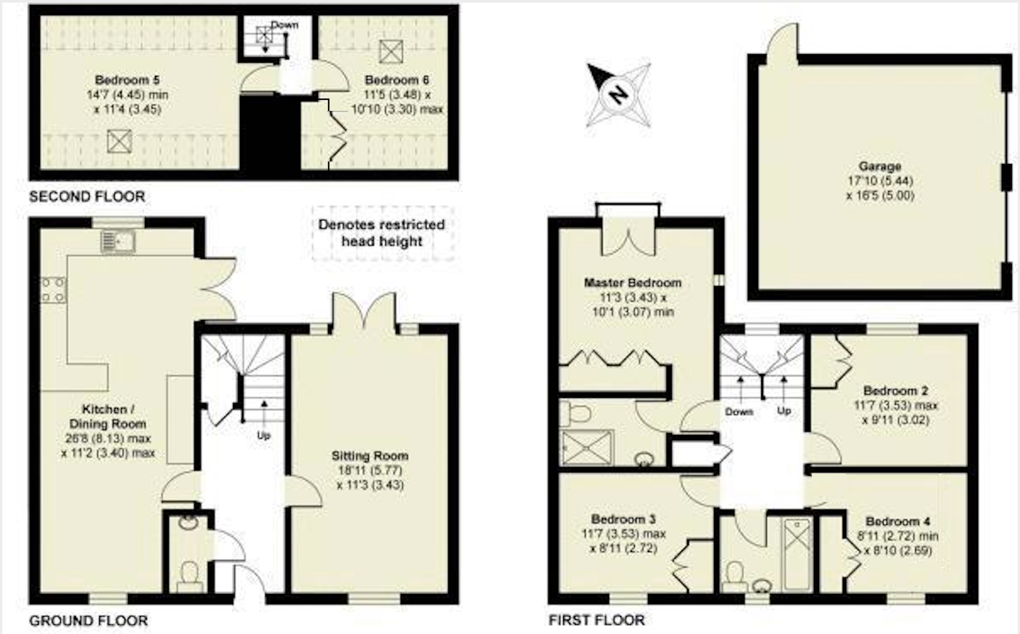 6 Bedrooms Detached house for sale in Humphries Drive, Brackley NN13