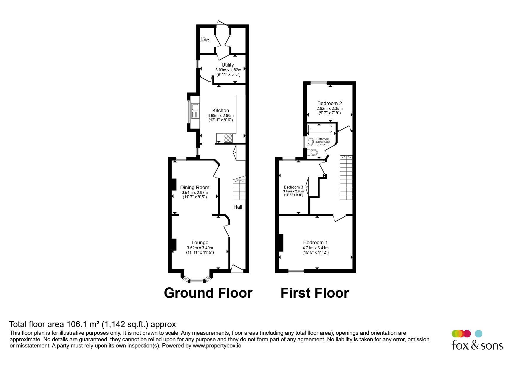 139, Stamshaw Road, Portsmouth floorplan