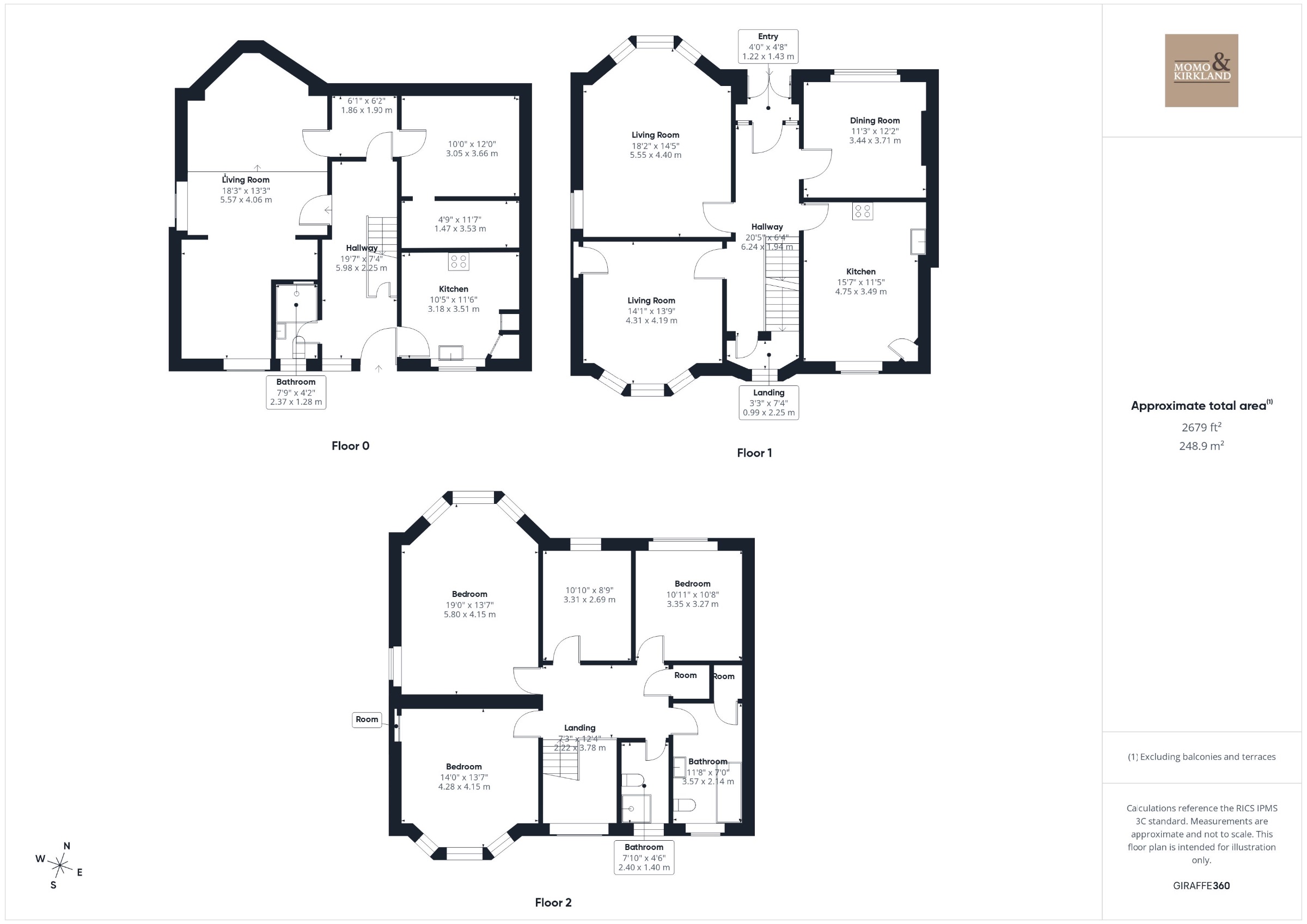 3 Belleisle Avenue, Uddingston floorplan