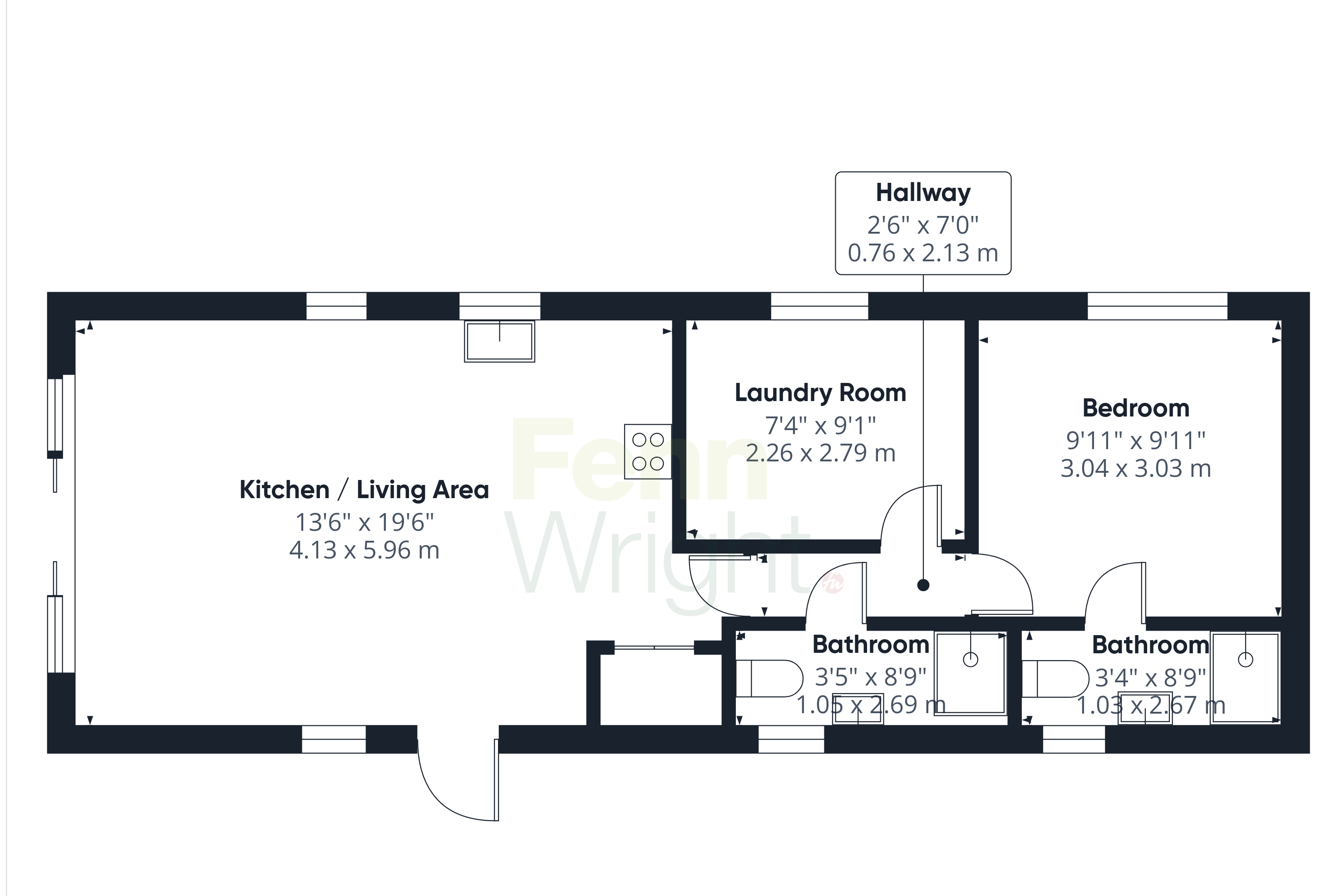 27EW Felixstowe Beach Caravan Park,, Walton Avenue, Suffolk floorplan