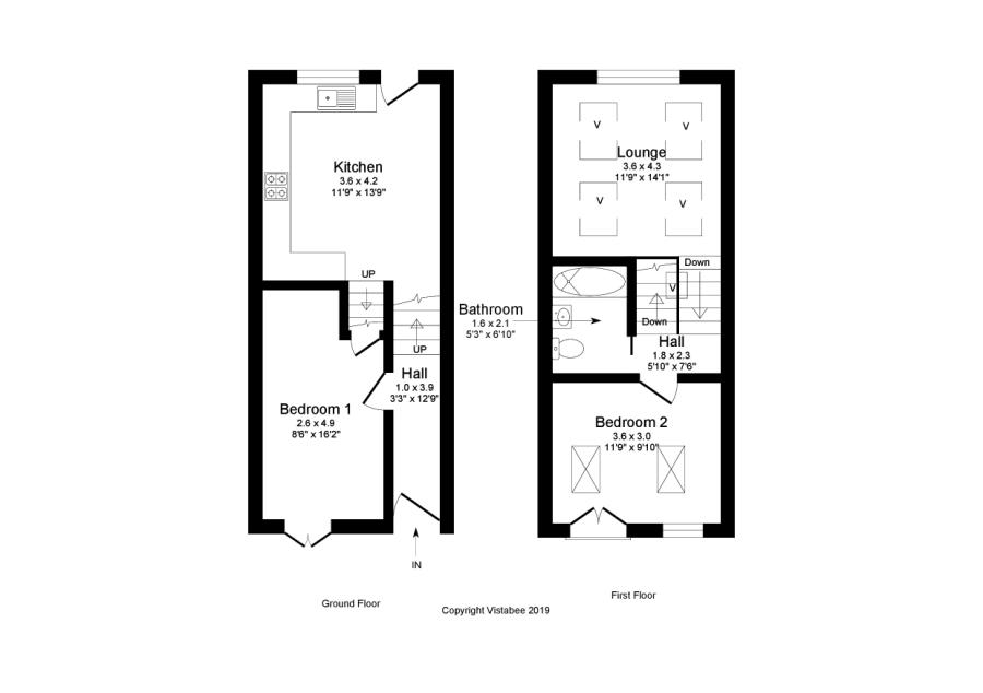 2 Bedrooms End terrace house for sale in Mossvale Road, Craigend, Glasgow G33