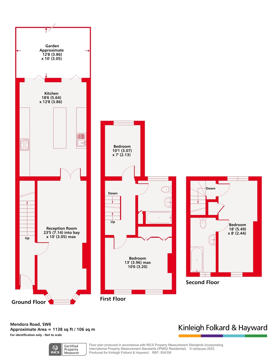 71, Mendora Road, London floorplan