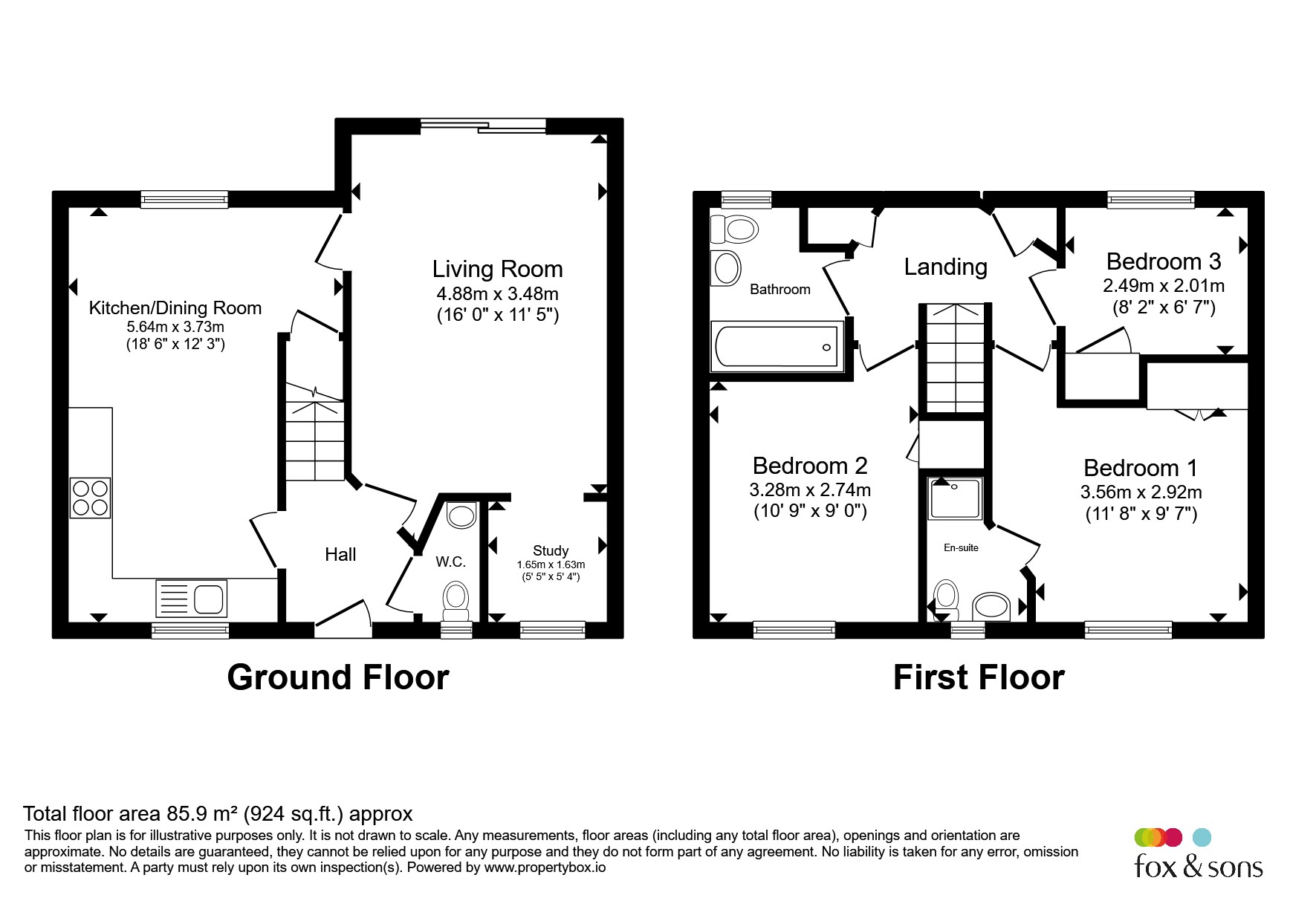 8, Hemp Place, Hailsham floorplan