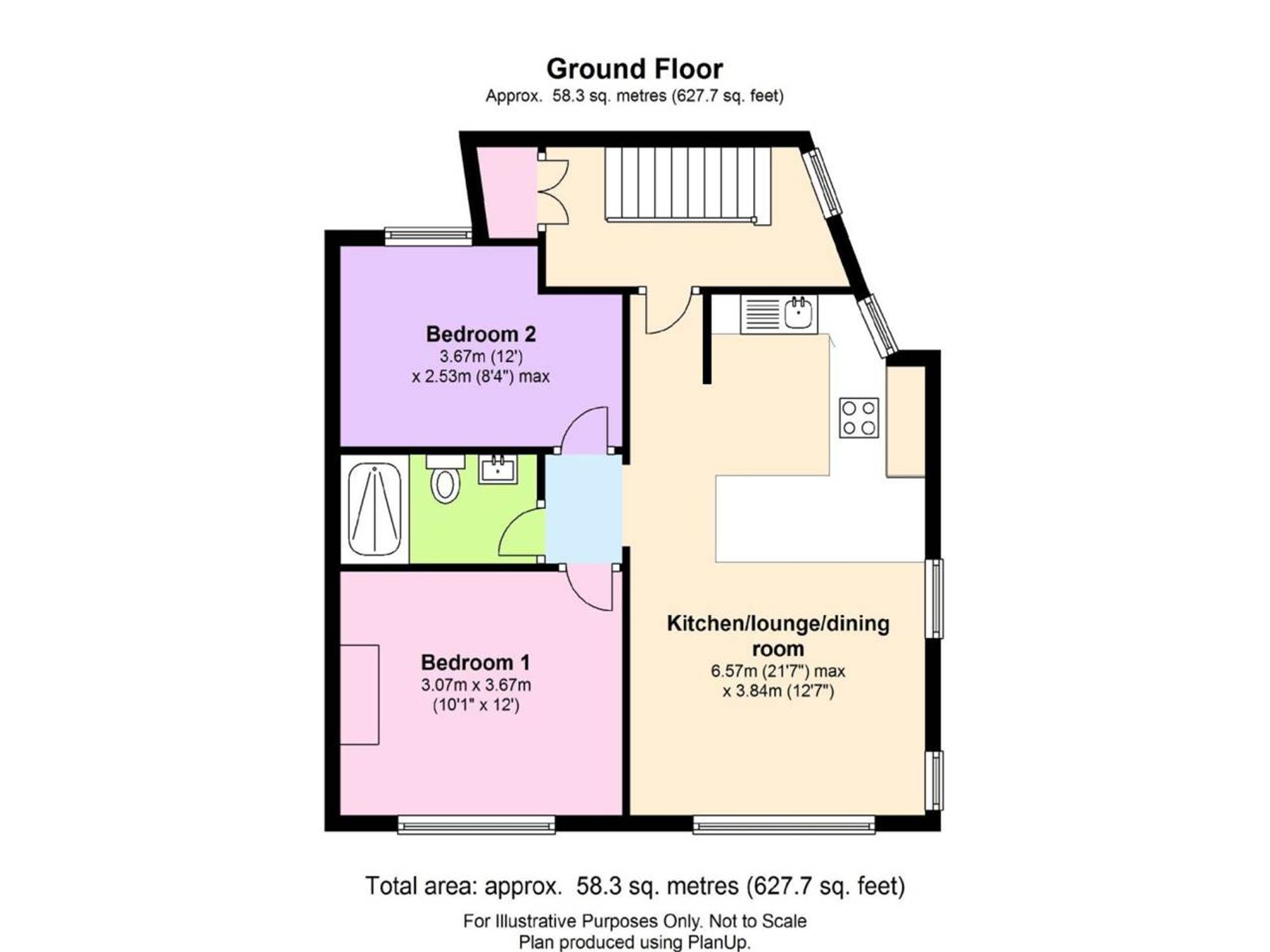 1 Chapel Street, Bristol floorplan